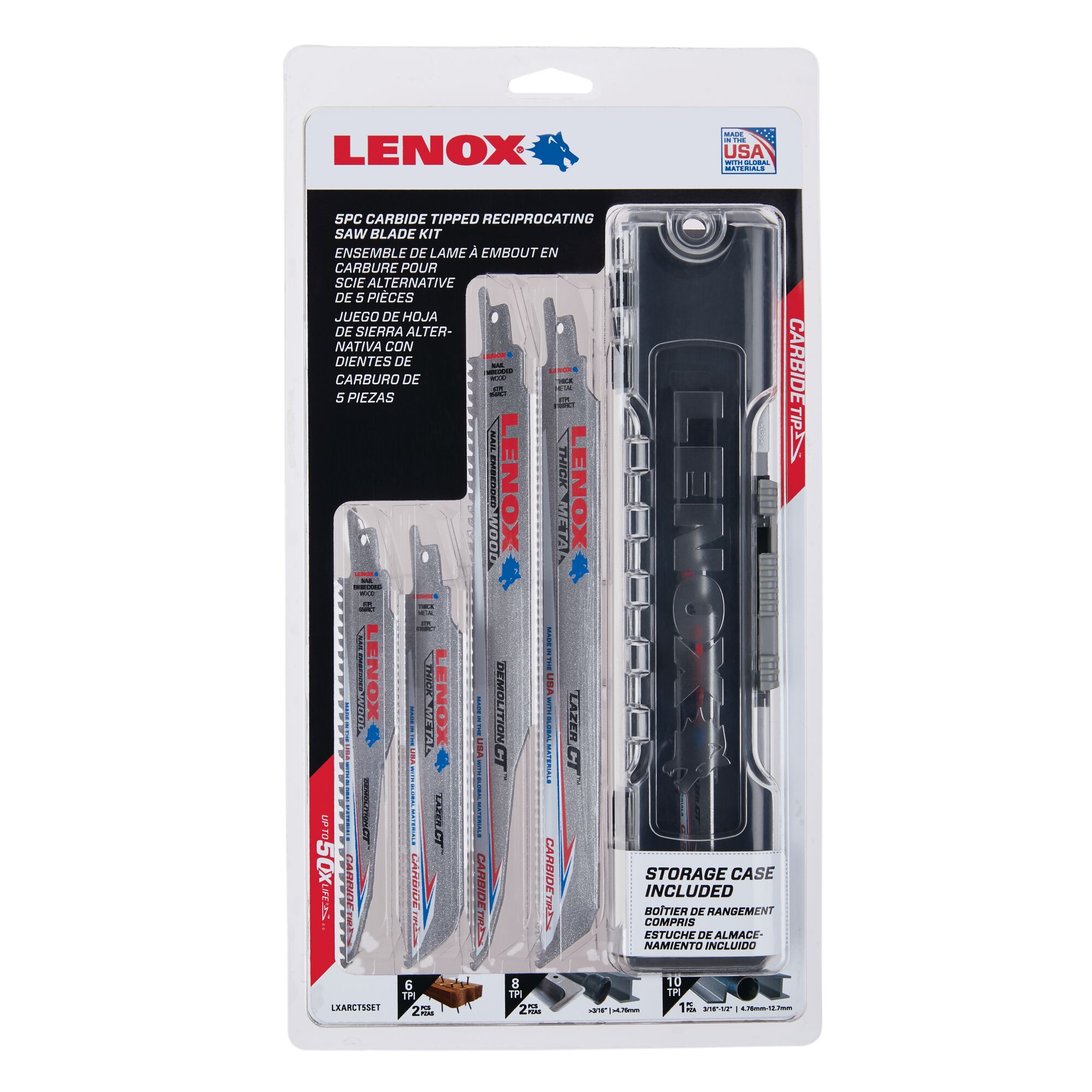 LENOX LXARCT5SET Reciprocating-Saw-Blades - View #9