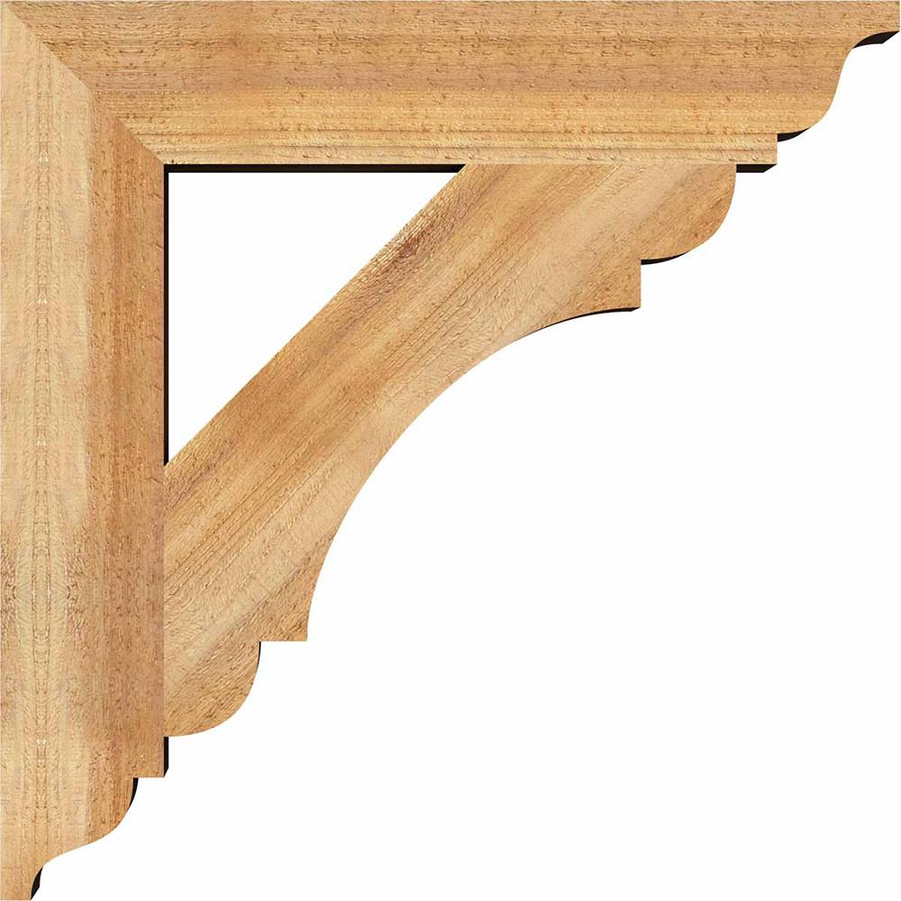 Ekena Millwork BKT04X22X22OLY01RWR Exterior-Brackets-Braces - View #3