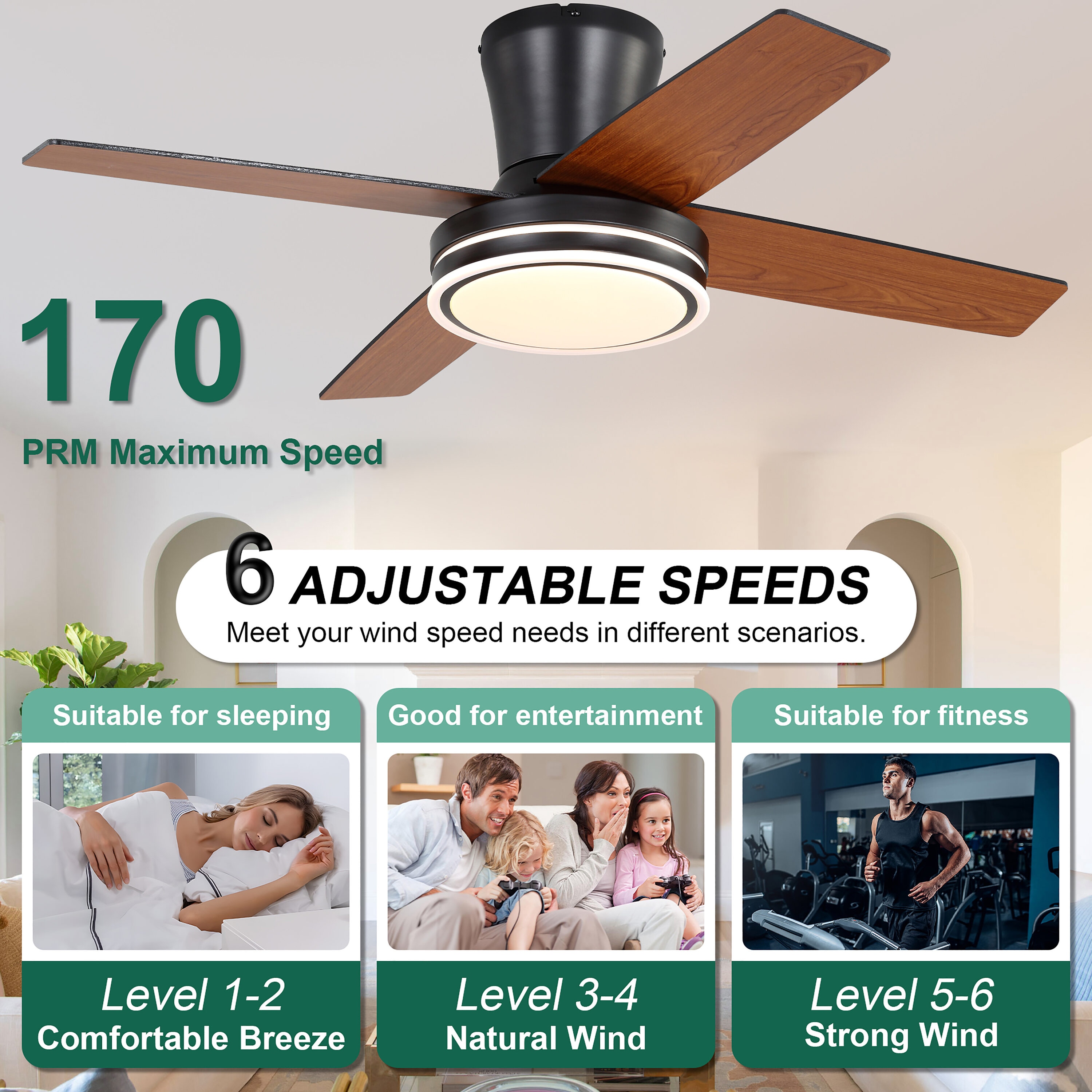 Cusp Barn CS44P01B Ceiling-Fans - View #5