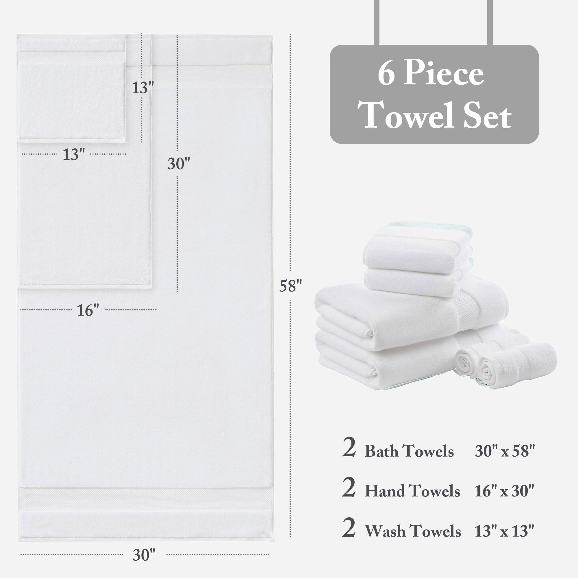 Madison Park Signature MPS73-349 Bath-Towels - View #9