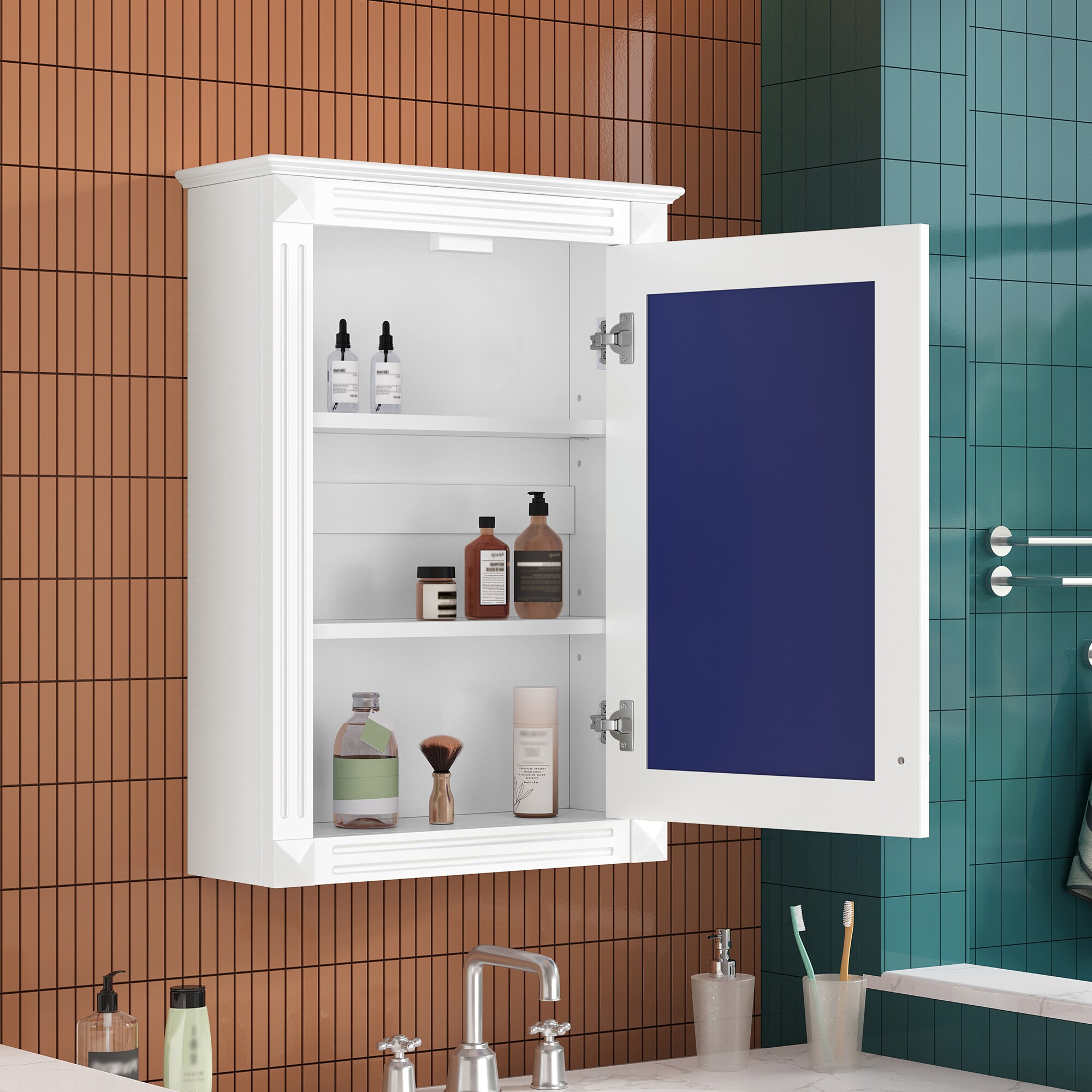 AAZJ BG-RD-2424-M Bathroom-Medicine-Cabinets - View #4