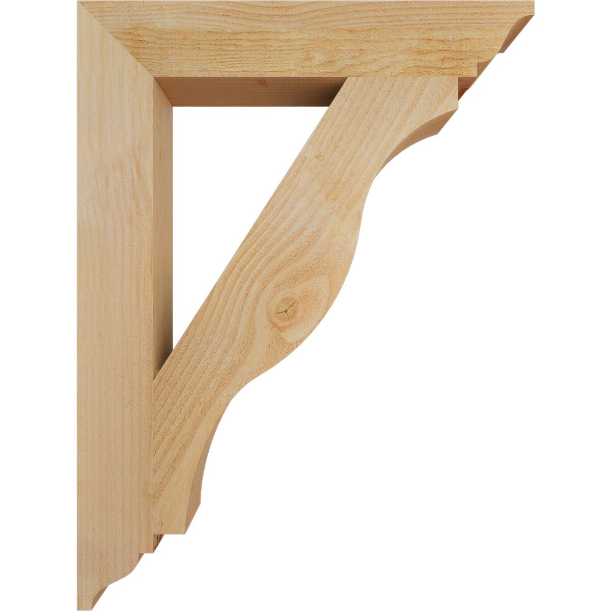 Ekena Millwork BKT04X24X32FST01RDF Exterior-Brackets-Braces - View #3