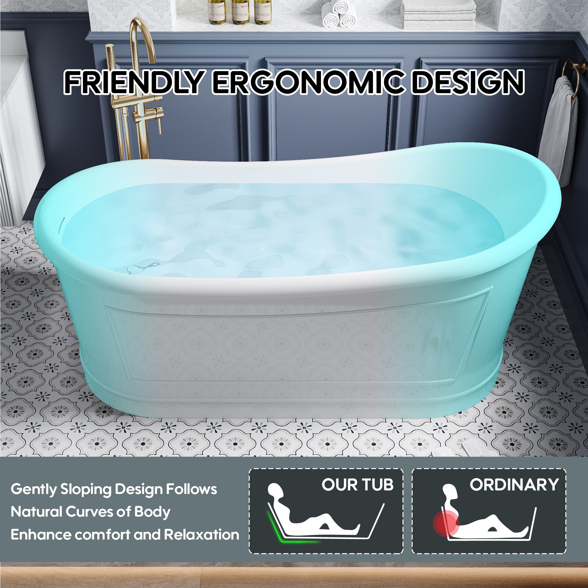 Forclover HBV-Y652 bathtubs - View #11