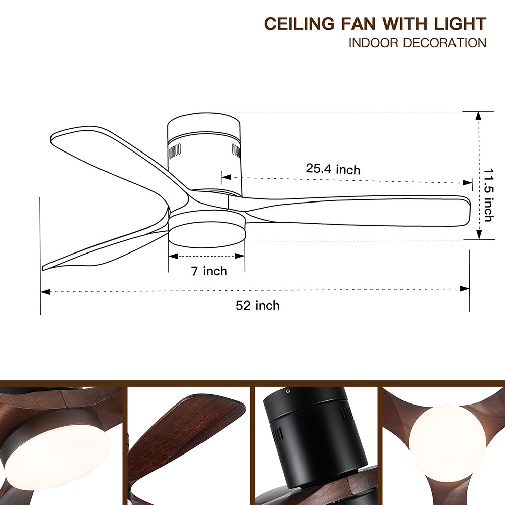 Sunrinx MG37-1-CF-7 Ceiling-Fans - View #3