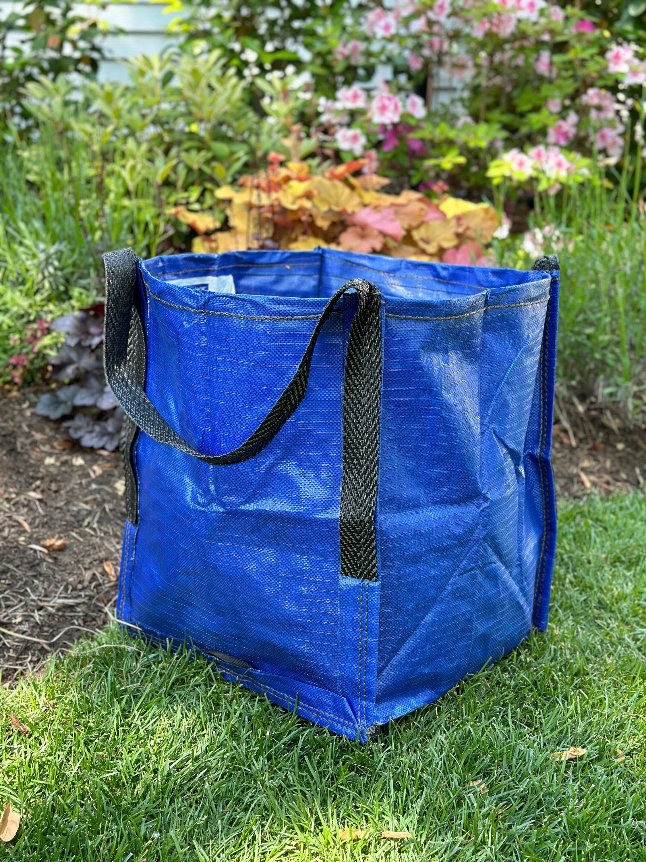 DuraSack 19-in X 16-in Portable Trash Bag Container In The Lawn & Trash ...