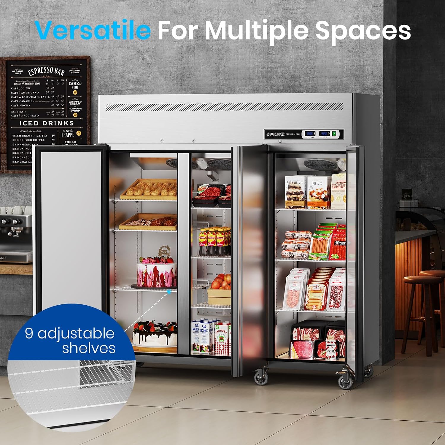 Coolake MK-72RF-COOLAKE Commercial-Refrigerators - View #4