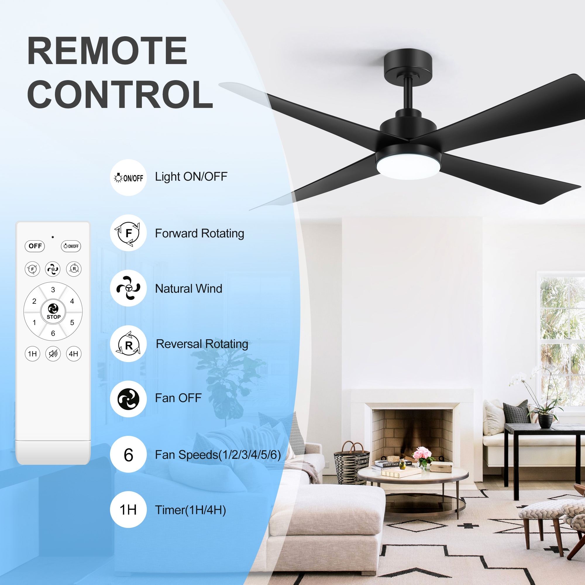 Airsurfer AS-30035-AB Ceiling-Fans - View #6