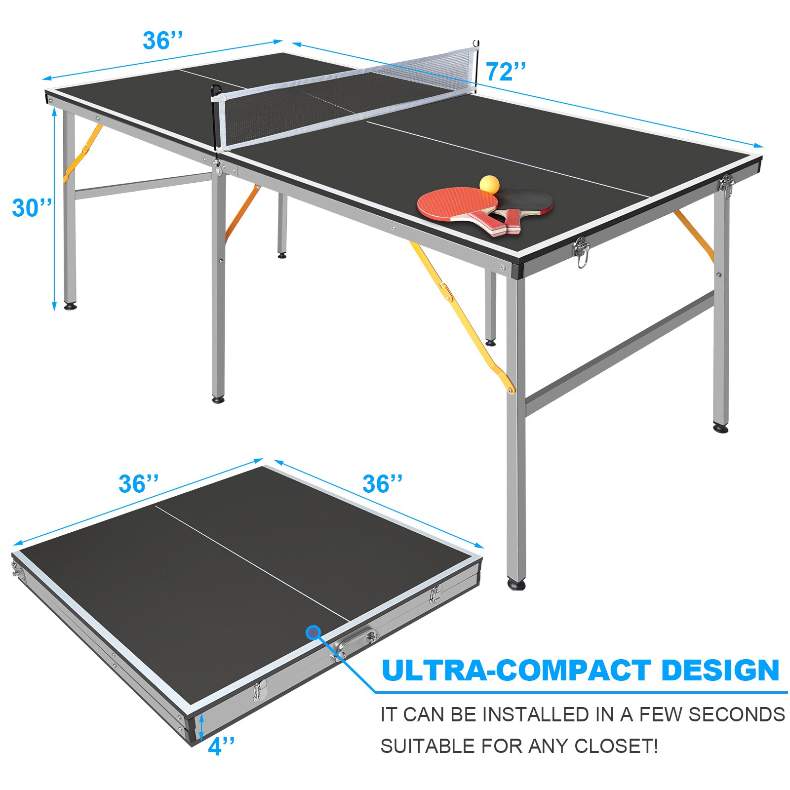 Tatayosi JL-8P324619 Ping-Pong-Table - Thumbnail View #5