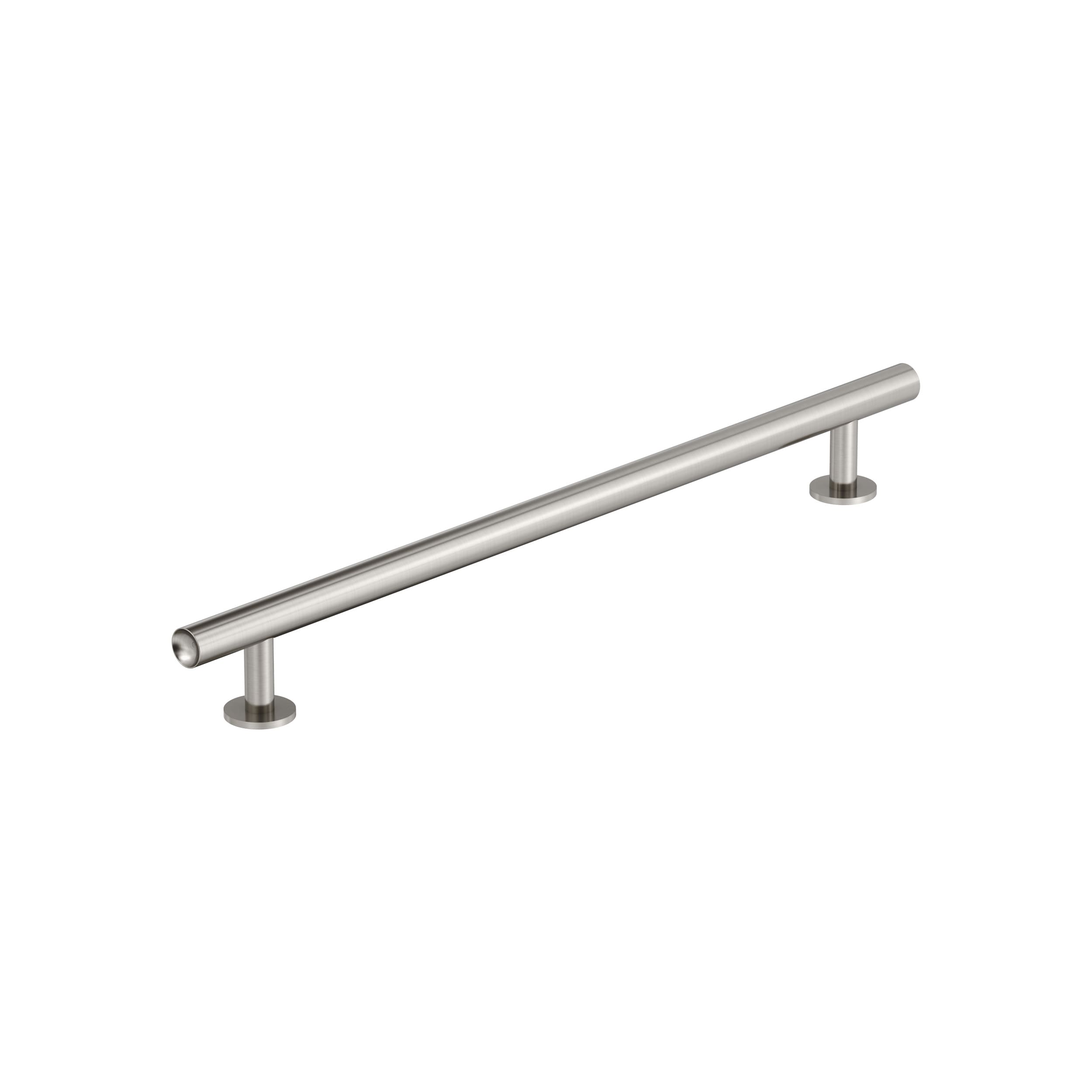 Amerock BP36870G10 Radius 8-13/16-in , 224mm Center to Center Satin Nickel Cylindrical Bar