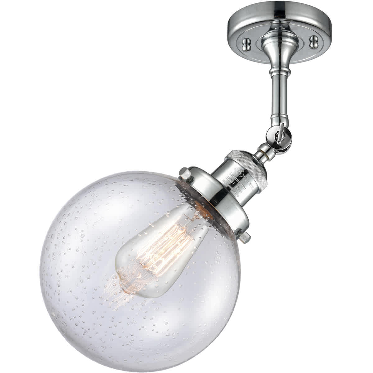 Innovations Lighting 1354782 201F-PC-G204-8-LED Franklin Restoration Large Beacon