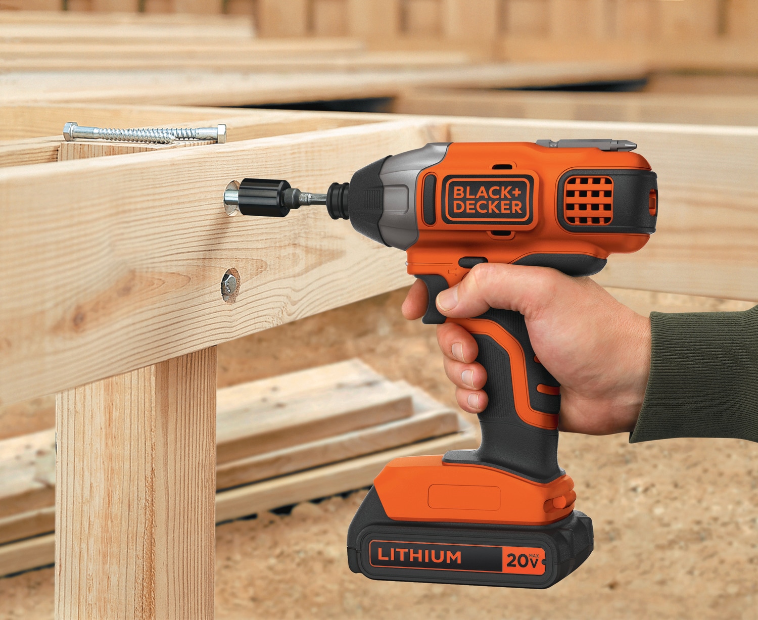 BLACK+DECKER 20-Volt Cordless Drill with Battery/Charger - Bitplaza Inc