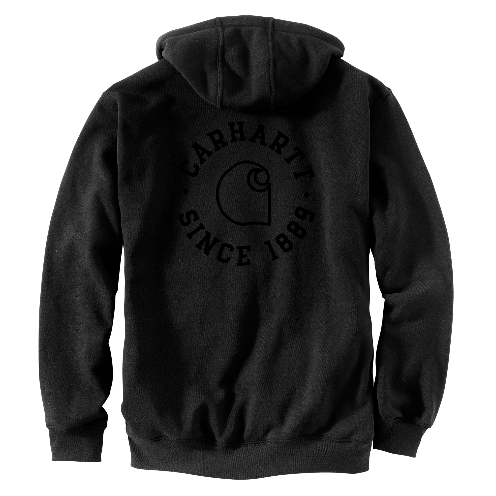 Carhartt 106388-N04XL Men's Black Fleece Long sleeve Hoodie ( XL )