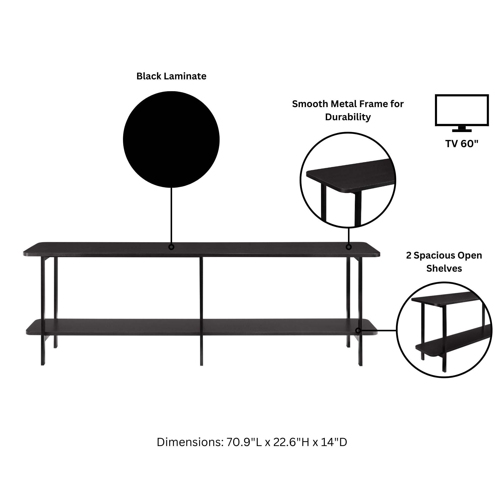 Manhattan Comfort 255551 Console-Sofa-Tables - View #4