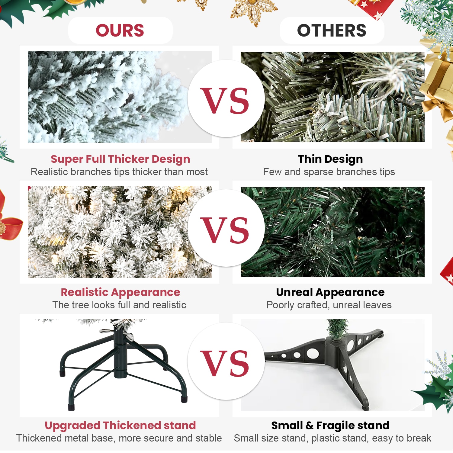 AAZJ JMR-307764AAF Artificial-Christmas-Trees - View #11