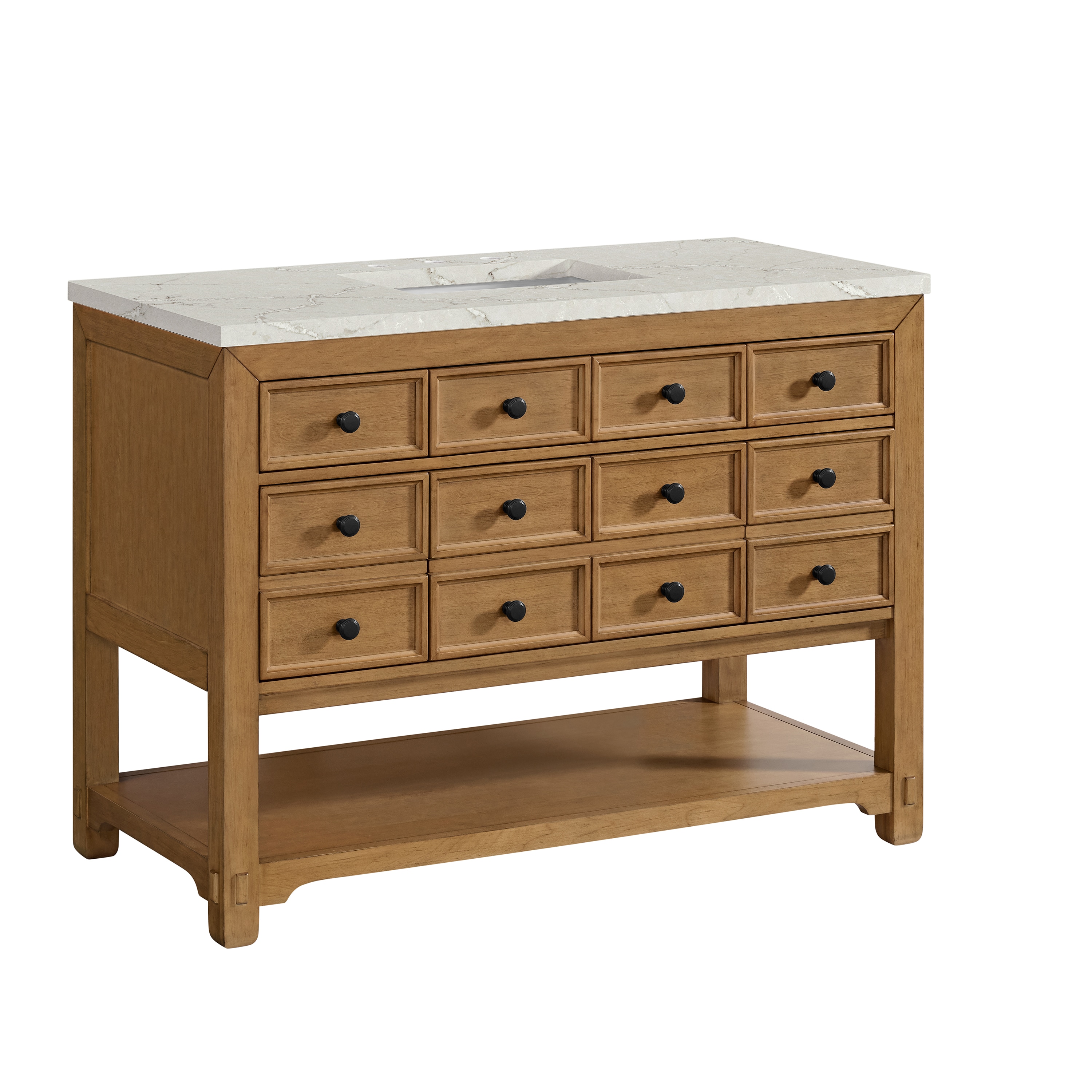 James Martin Vanities 505-V48-AMB-3VSL Bath-Vanity-Combo - View #6