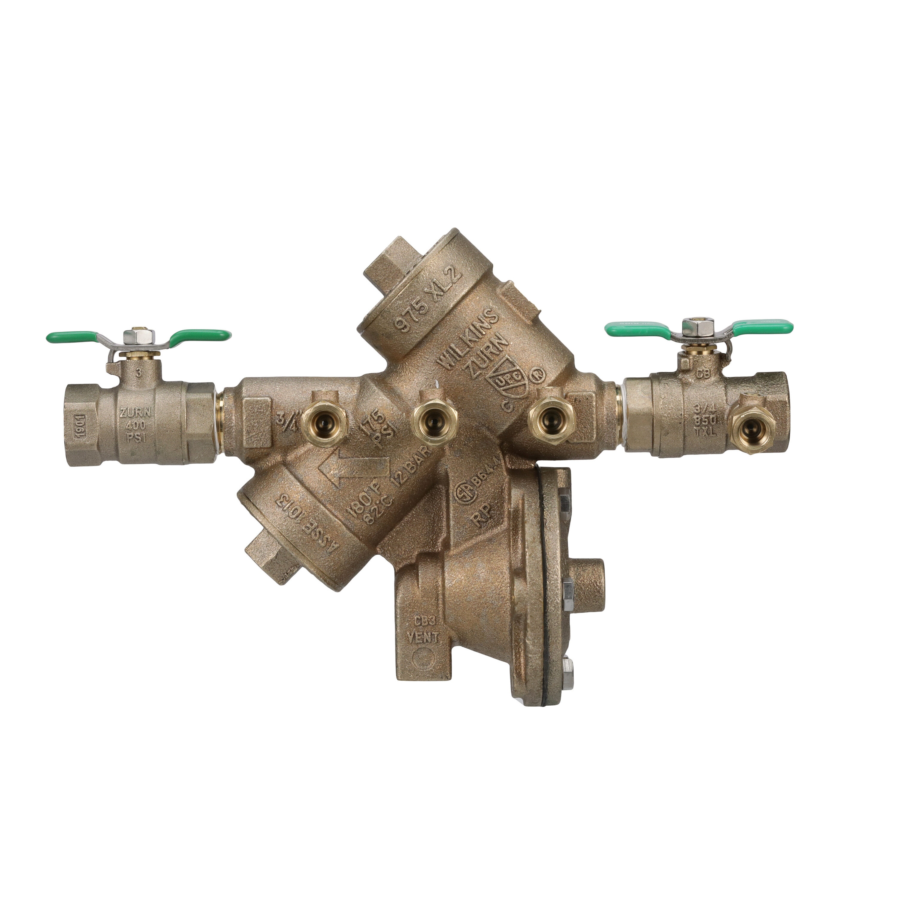 Zurn Wilkins 34-975XL2 3/4-in Bronze FNPT Backflow preventer