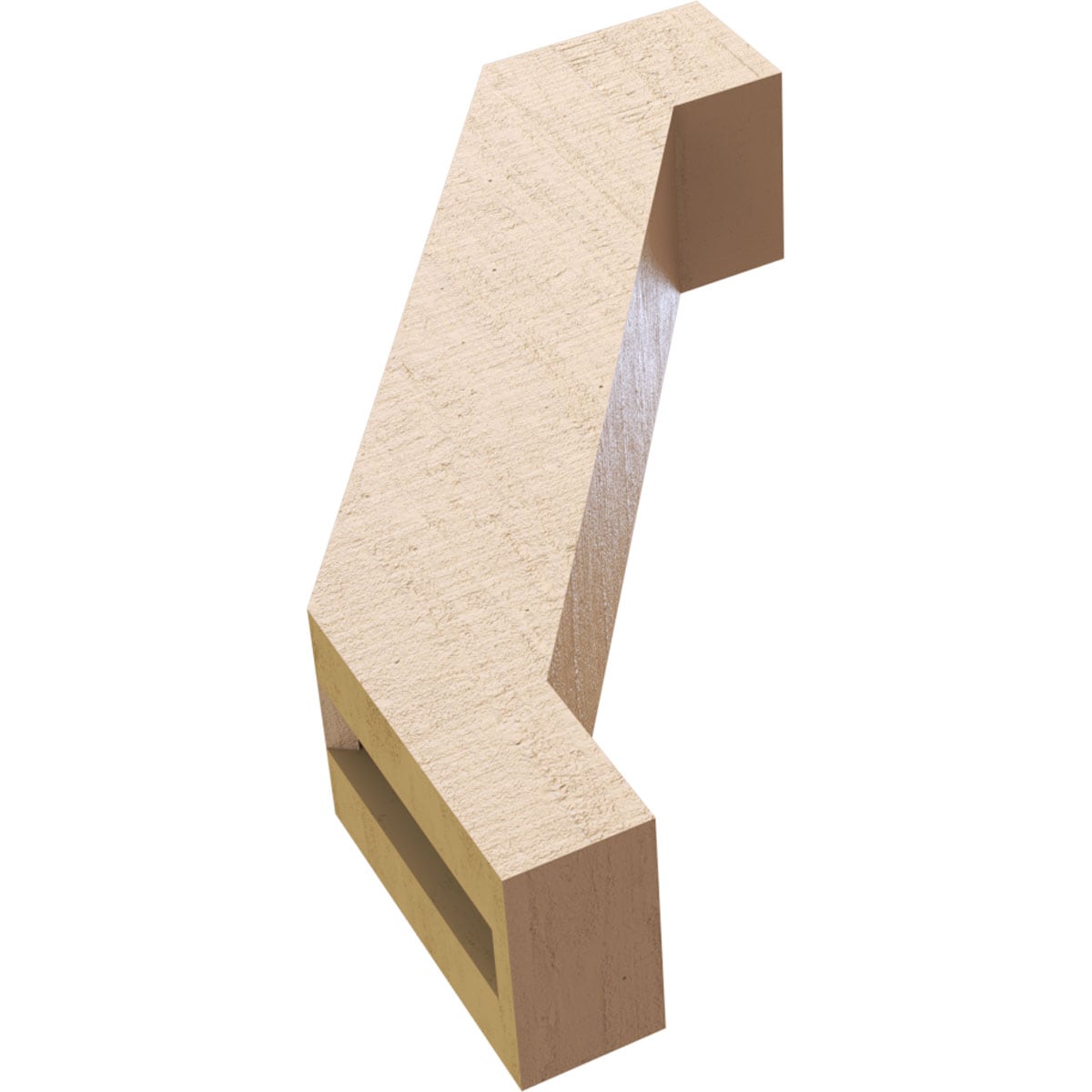 Ekena Millwork BRCUR03X10X14BURRCPR braces - View #7