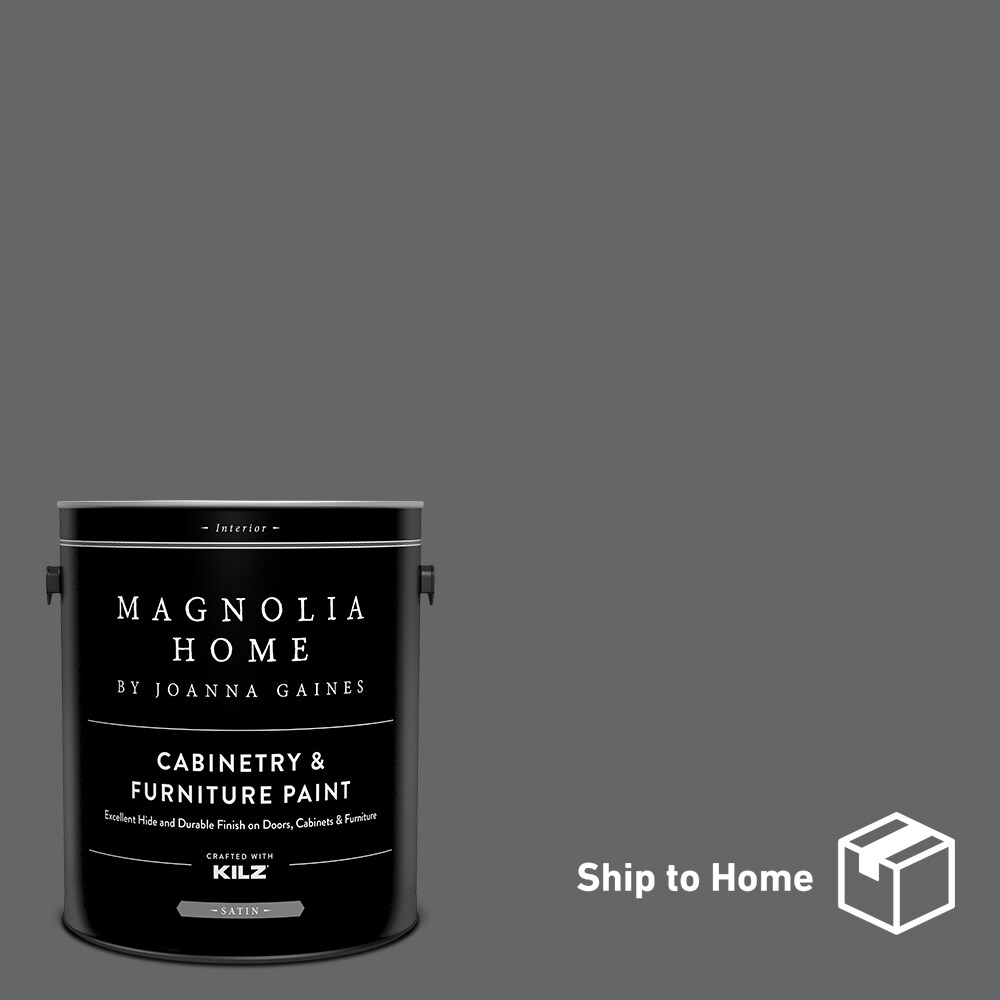 Magnolia Home 15307401  by Joanna Gaines Satin Autumn Gray Enamel ( 1-gallon )