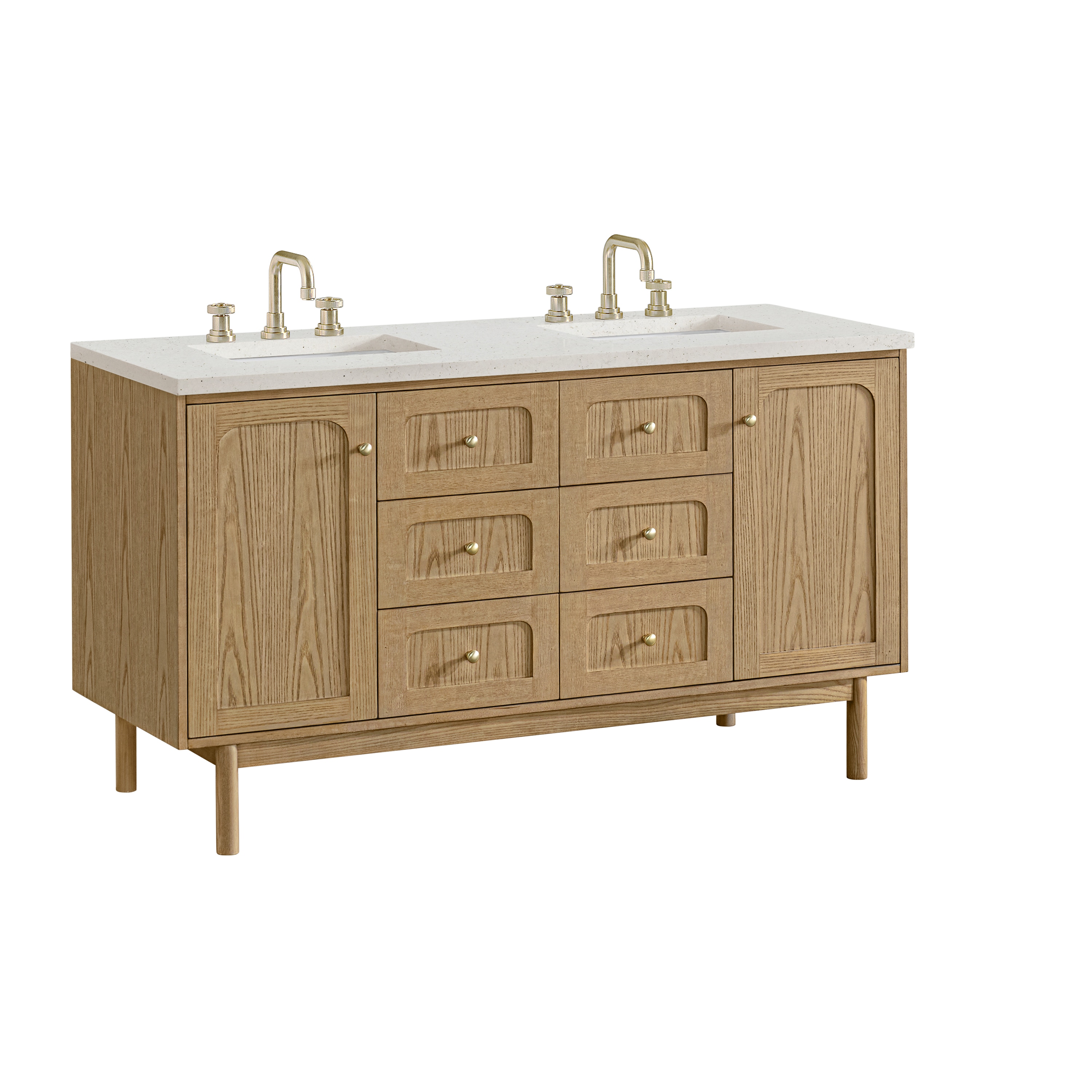 James Martin Vanities 545-V60D-LNO-3LDL Bath-Vanity-Combo - View #15
