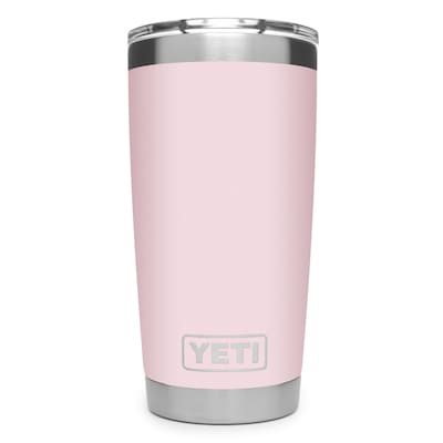 YETI Rambler 20-fl oz Stainless Steel Tumbler with MagSlider Lid, Ice Pink Lowes.com