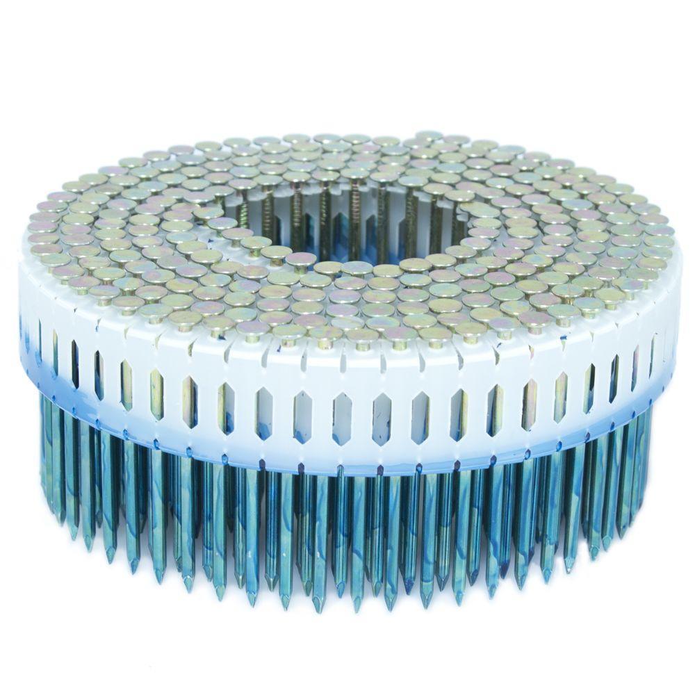 FASCO PC692GE4M 2-in 13 -Gauge Galvanized Smooth Shank Collated Common Nails Box