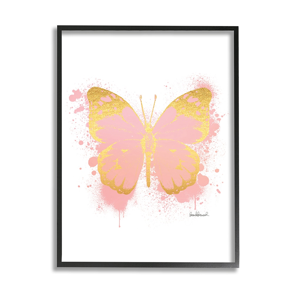 Butterfly Woman Buttefly Hearts Painting Artwork Decor Paint By Numbers Kit DIY