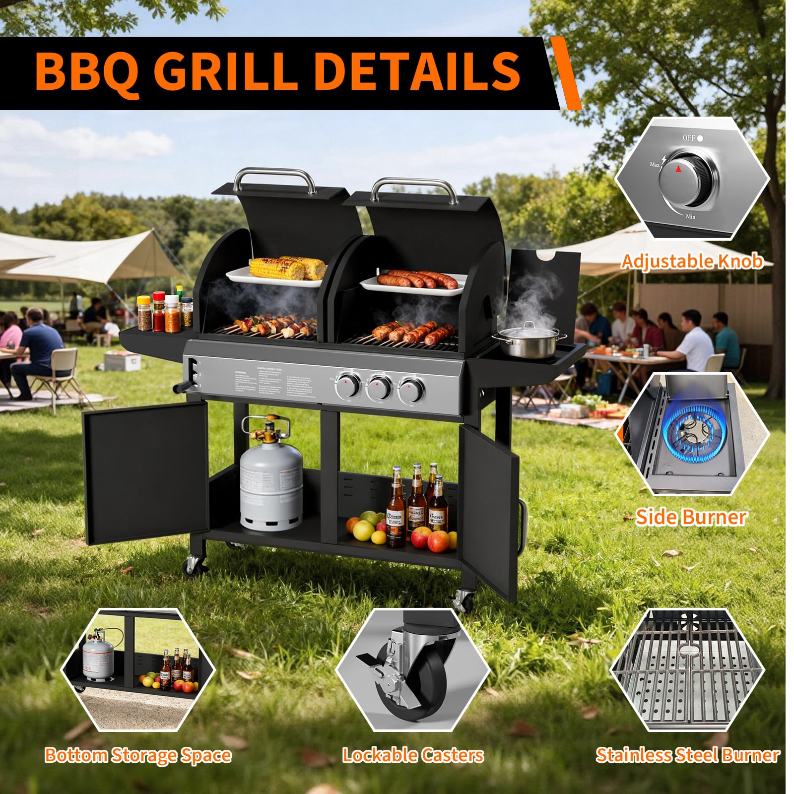 GarveeLife CLJ-UONFLN-7TNX2H4L Gas-Grill - View #5