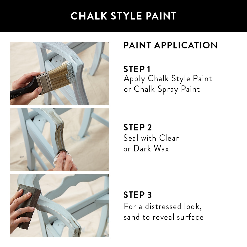 Magnolia Home Magnolia Home by Joanna Gaines Clear Wax Oil-based Chalky  Paint (6-oz) in the Craft Paint department at