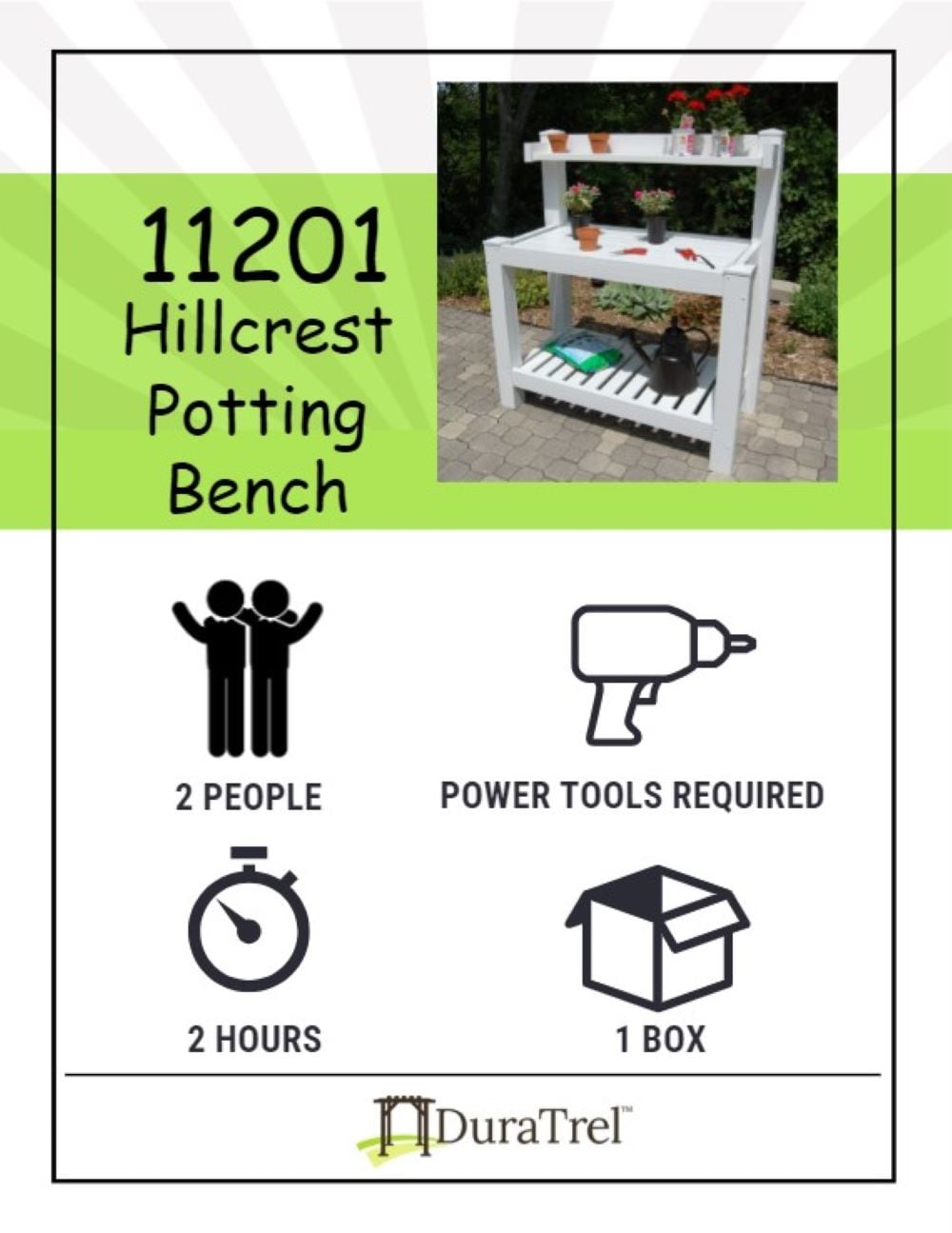 Dura-Trel 11201 Potting-Benches - View #4