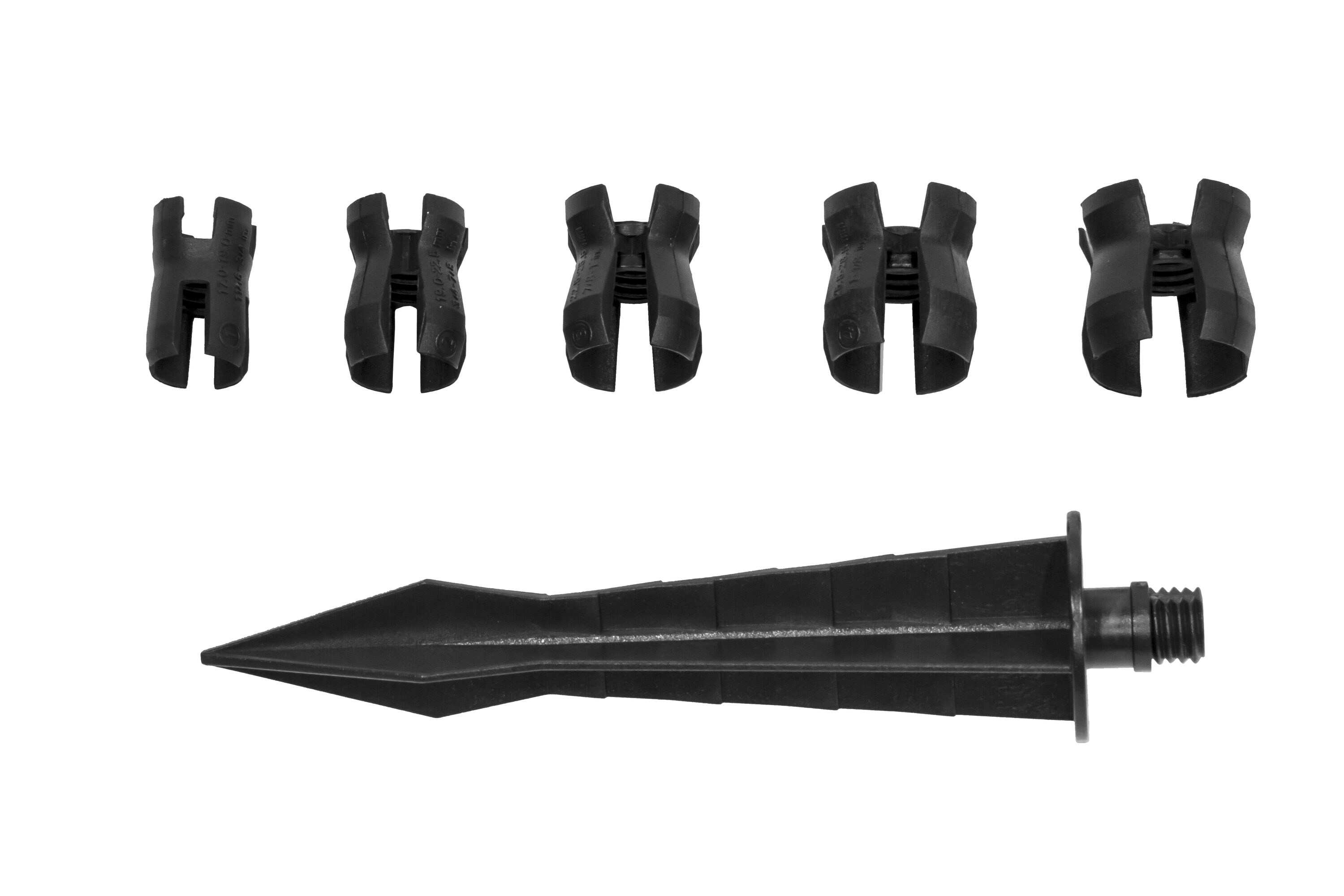 EZSolar BP016-BK-P4 4-Count Landscape Lighting Stakes