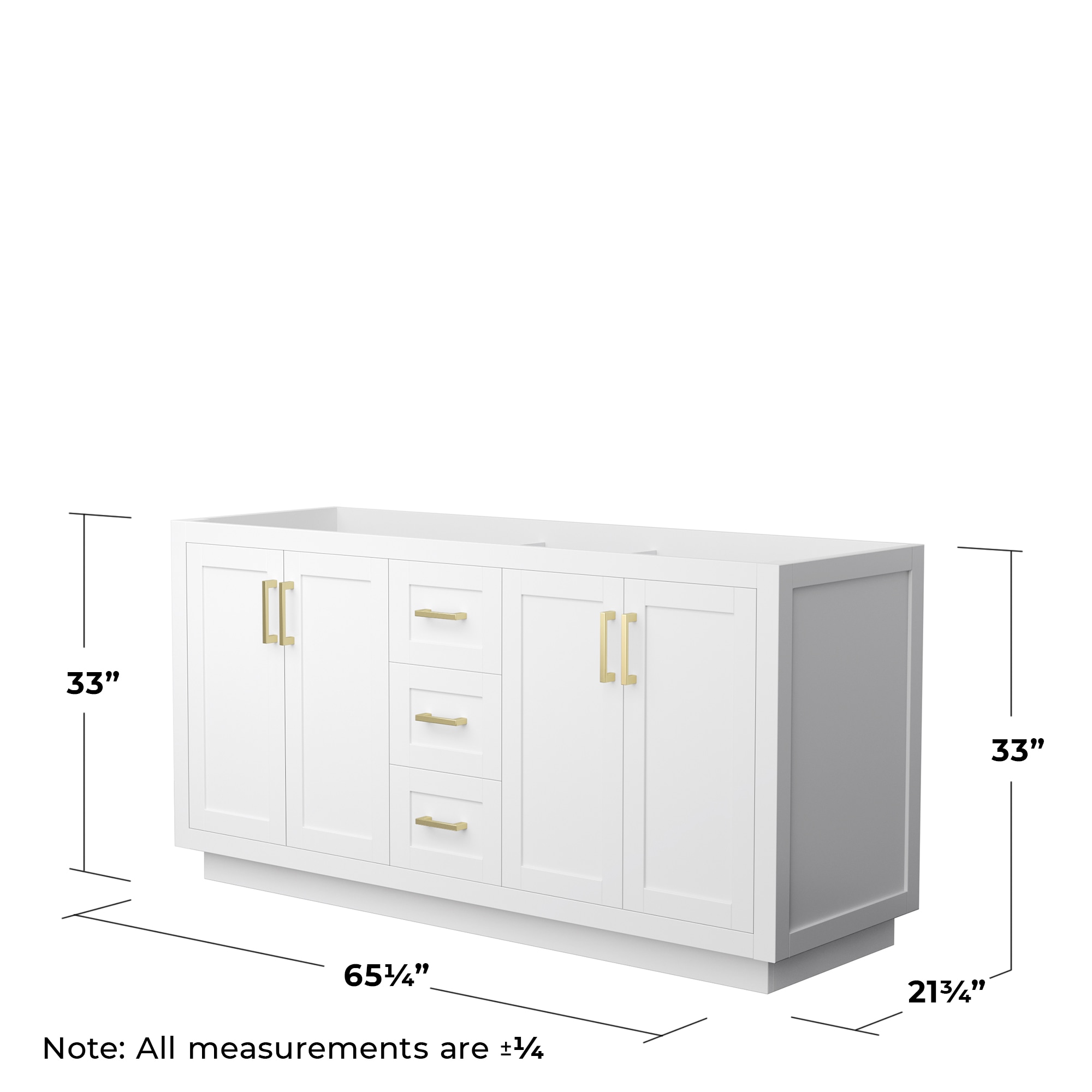 Wyndham Collection WCF292966DWGCXSXXMXX vanities - View #3