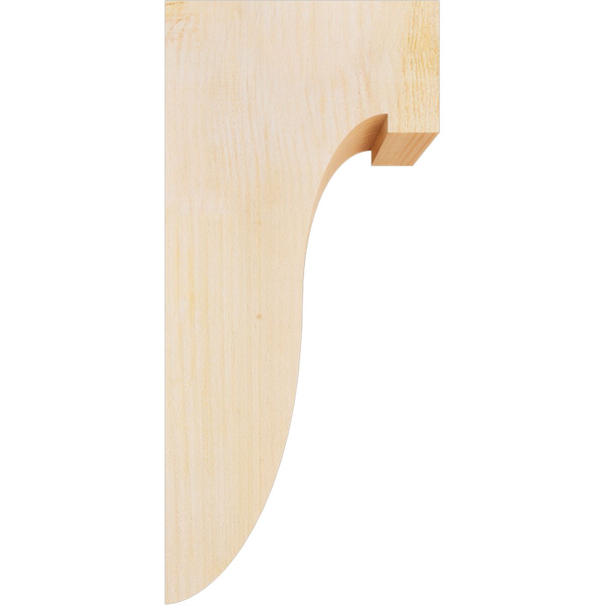 Ekena Millwork COR06X10X22DEL00RDF corbels - View #3