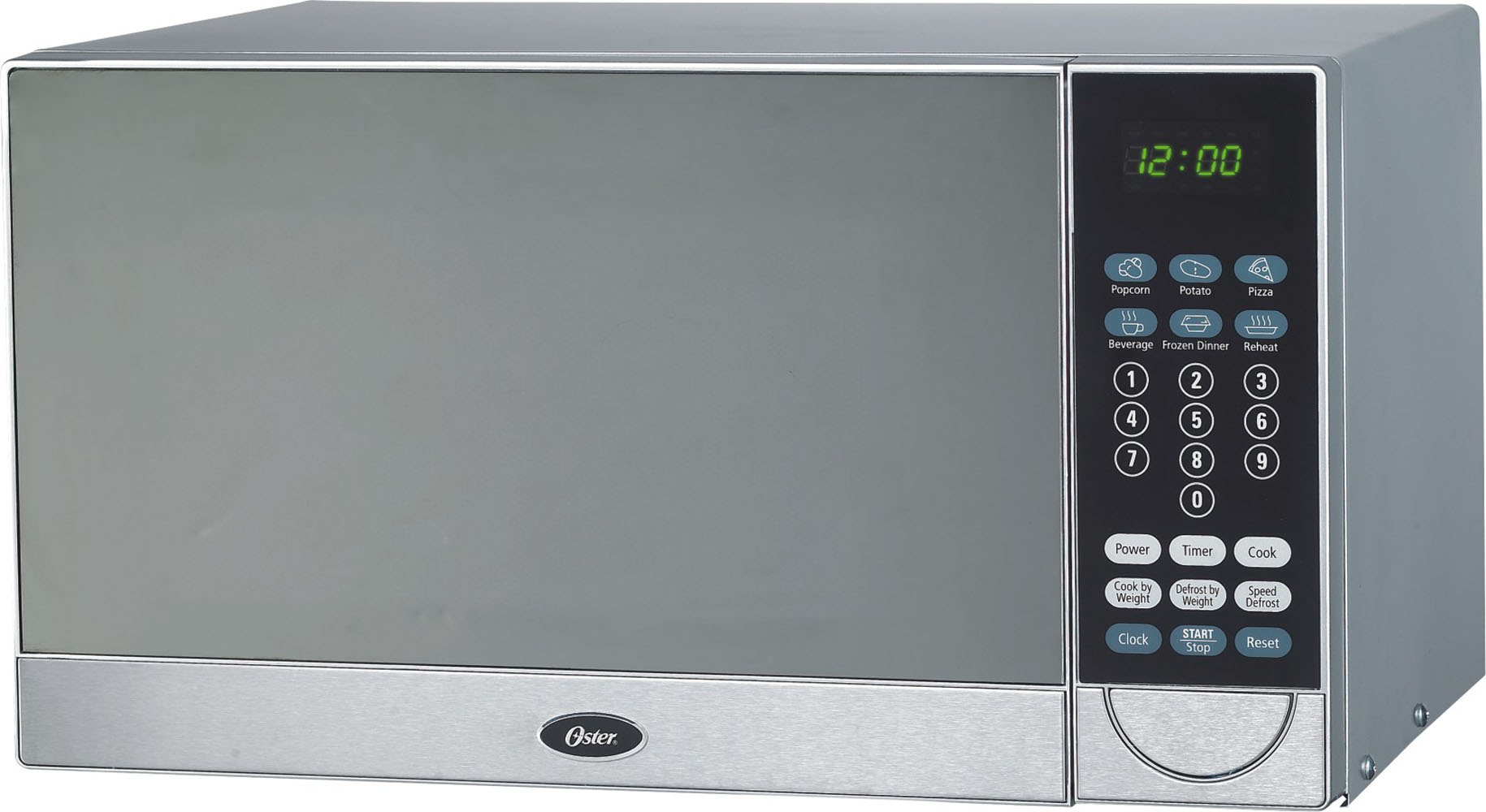 Oster Countertop Microwave Stainless Steel Silver 1.6 cu. ft. 1000