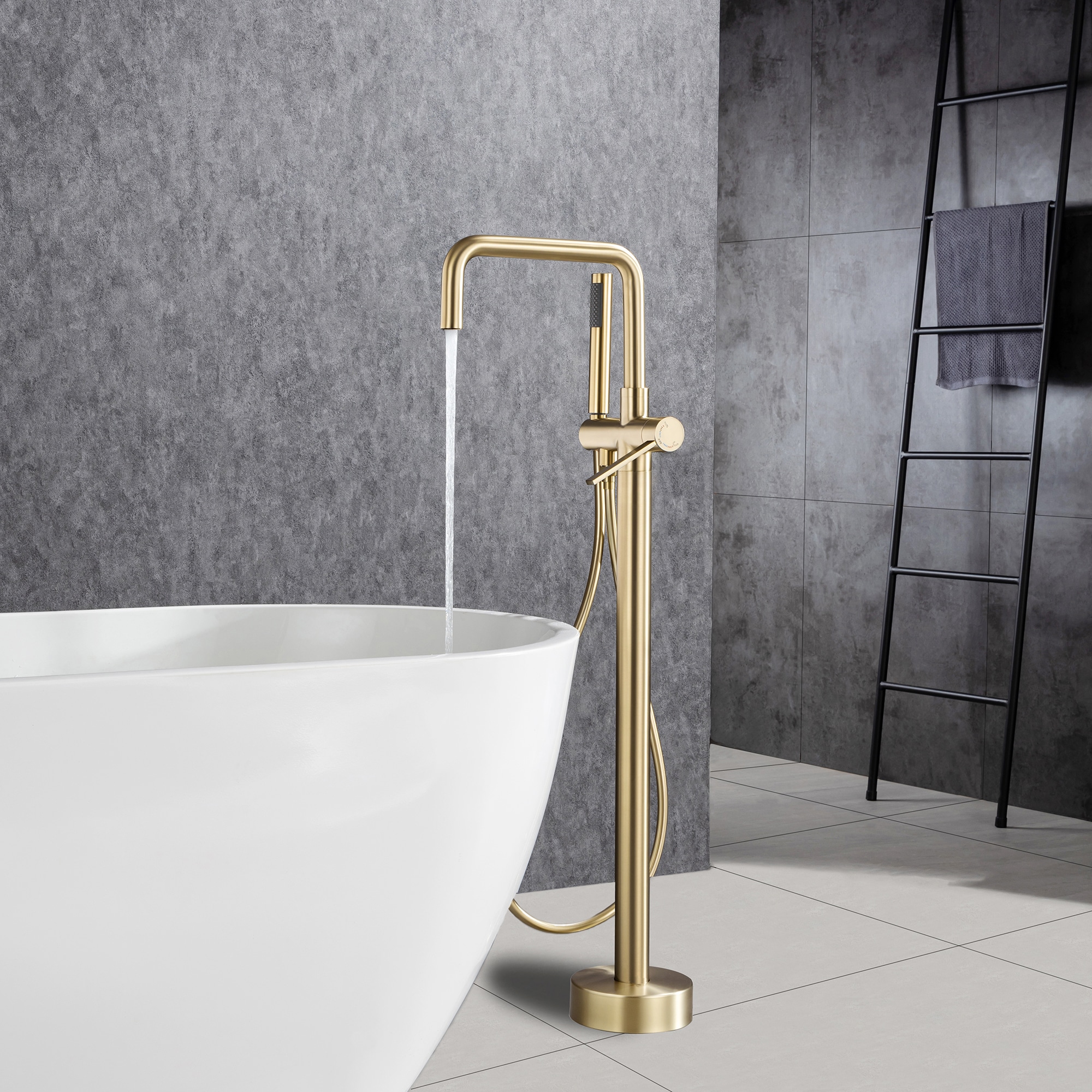 Kahomvis TC-QPW6-9084 Roman-Tub-Faucets - View #3