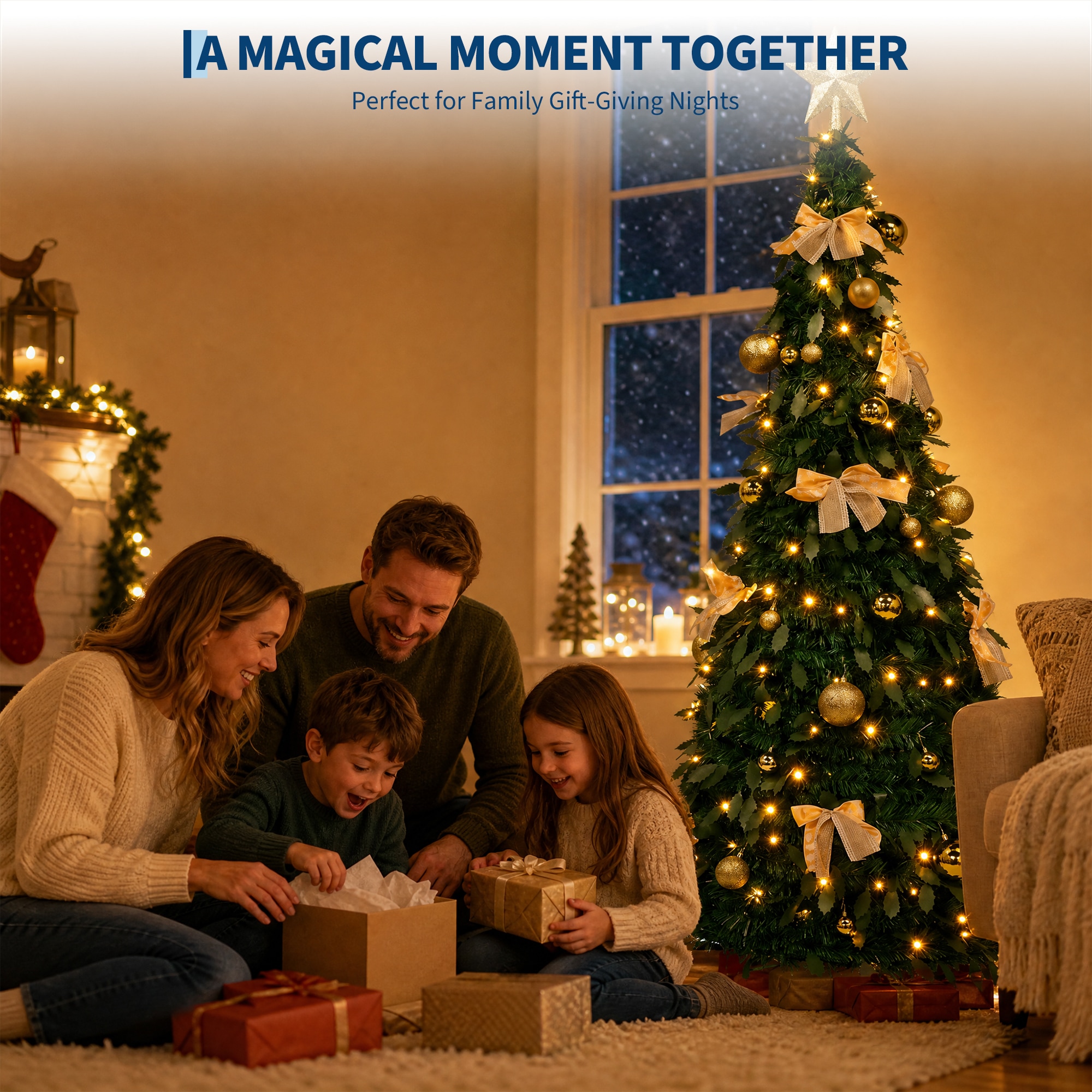 Garvee BPL-IBFC62DCRP-5PP5 Artificial-Christmas-Trees - View #5