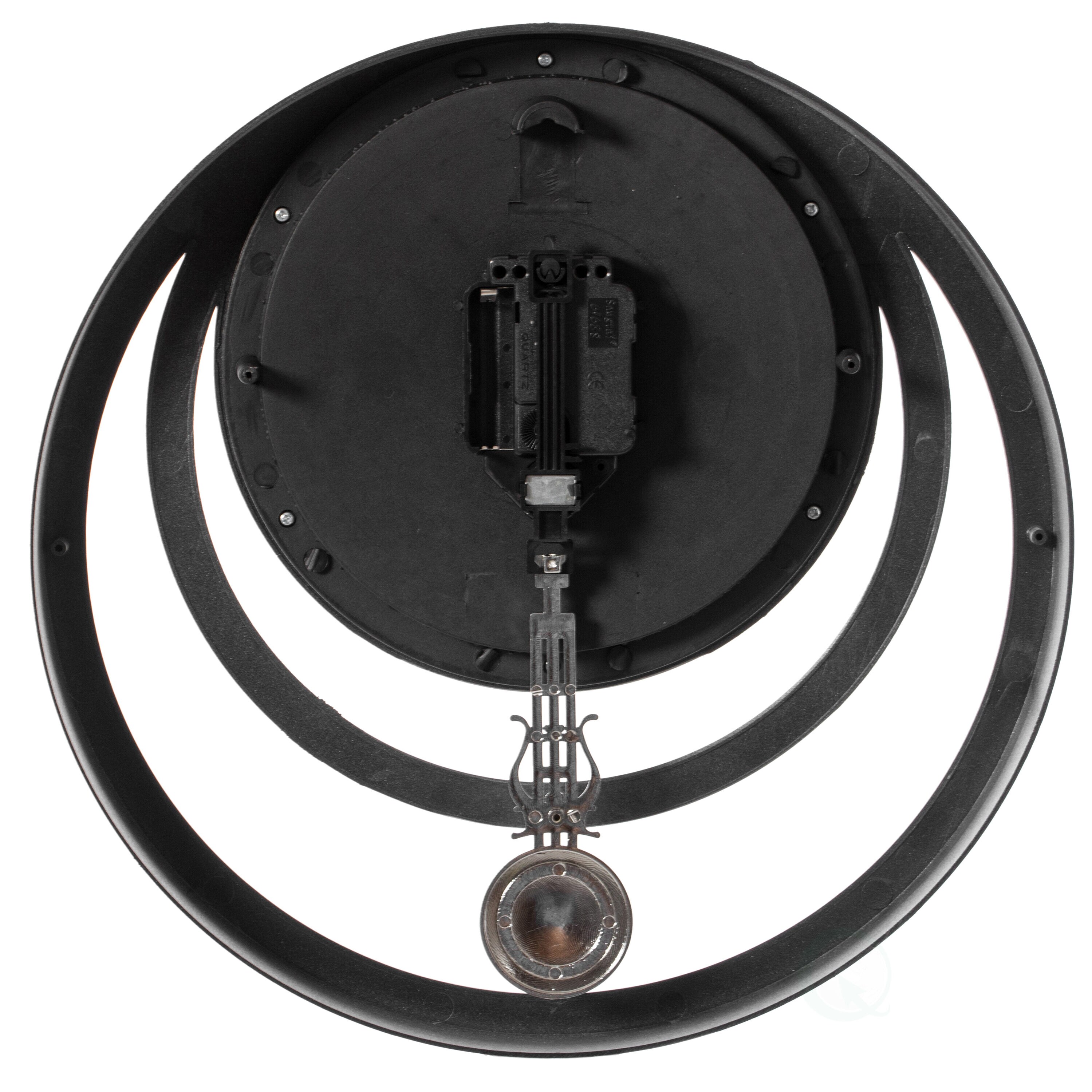 Clockswise QI004147.BK Indoor-Outdoor-Clocks - View #6