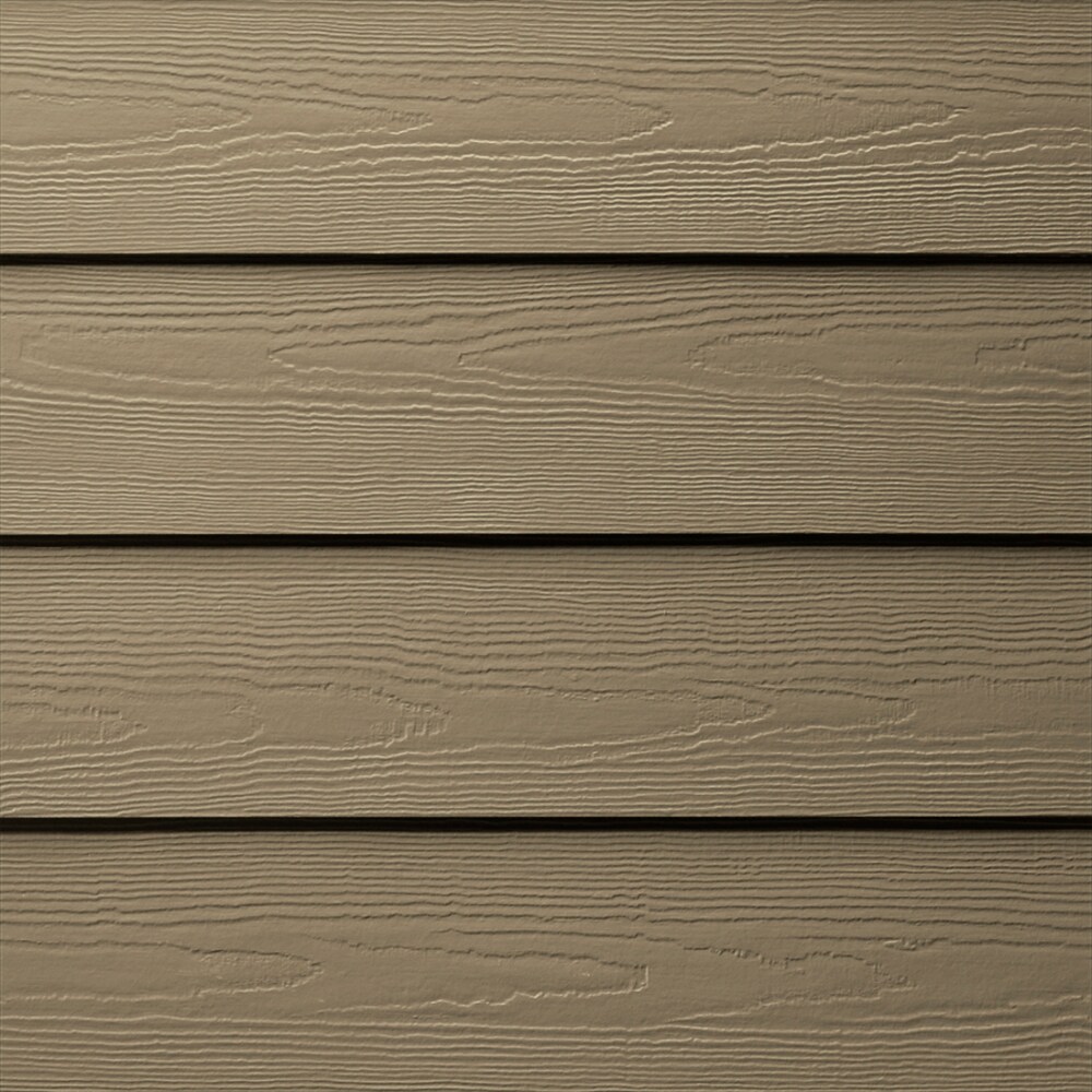 James Hardie 974131 Statement Collection HZ10 Fiber Cement Cedarmill Lap Siding Woodstock Brown 8.25-in x 144-in