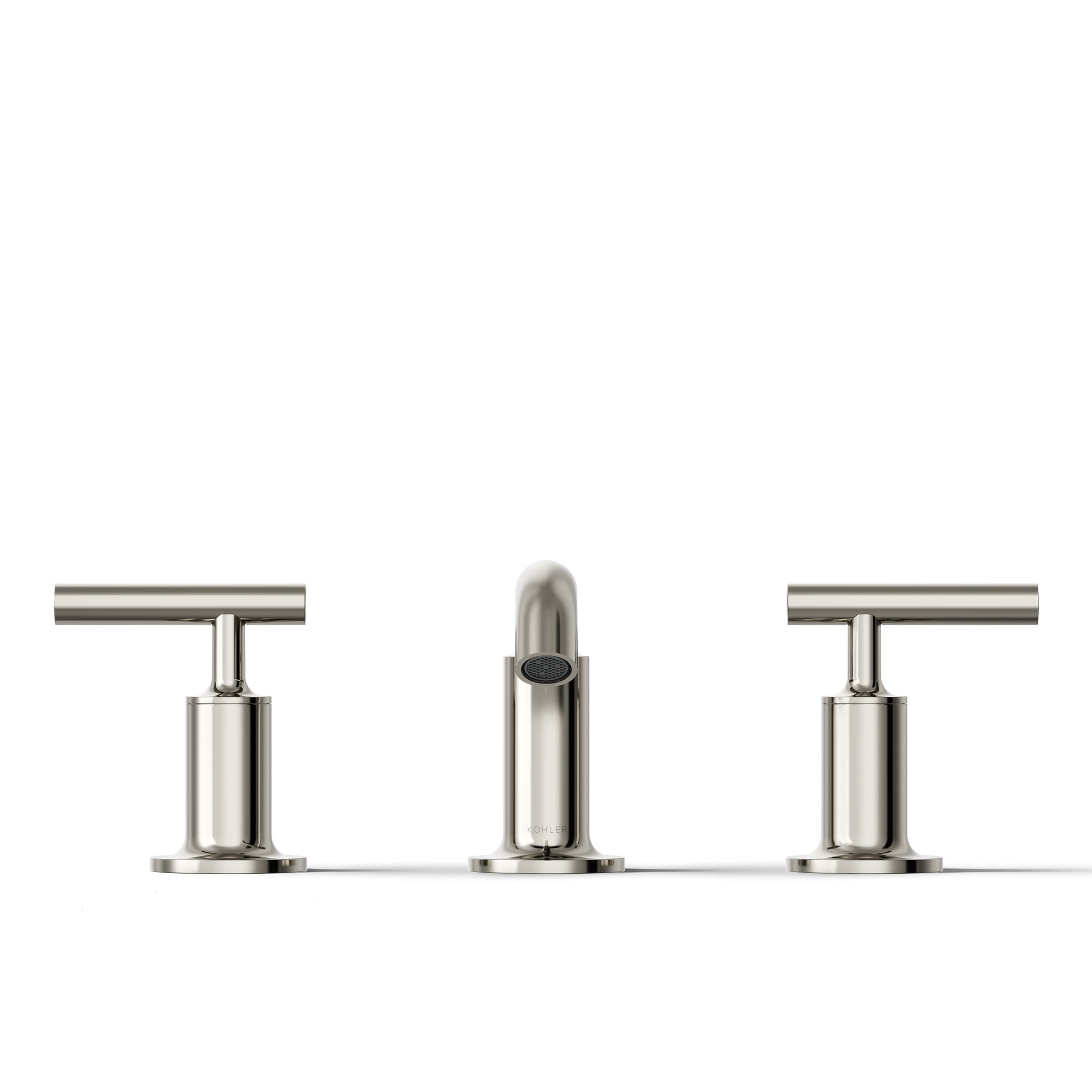 Purist Polished Nickel 8" Widespread Bathroom Faucet