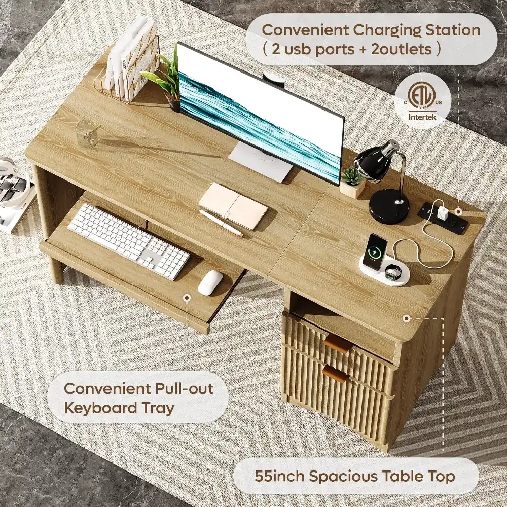 Bestier LOW-H106413SUS-LOG desks - View #4
