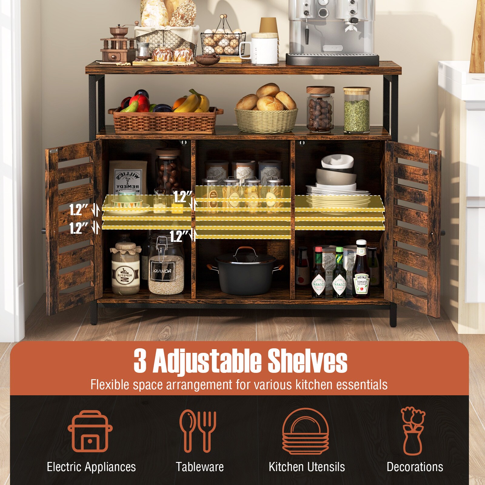 Slickblue D-CO-FC08311VJ Dining-Kitchen-Storarge - View #8