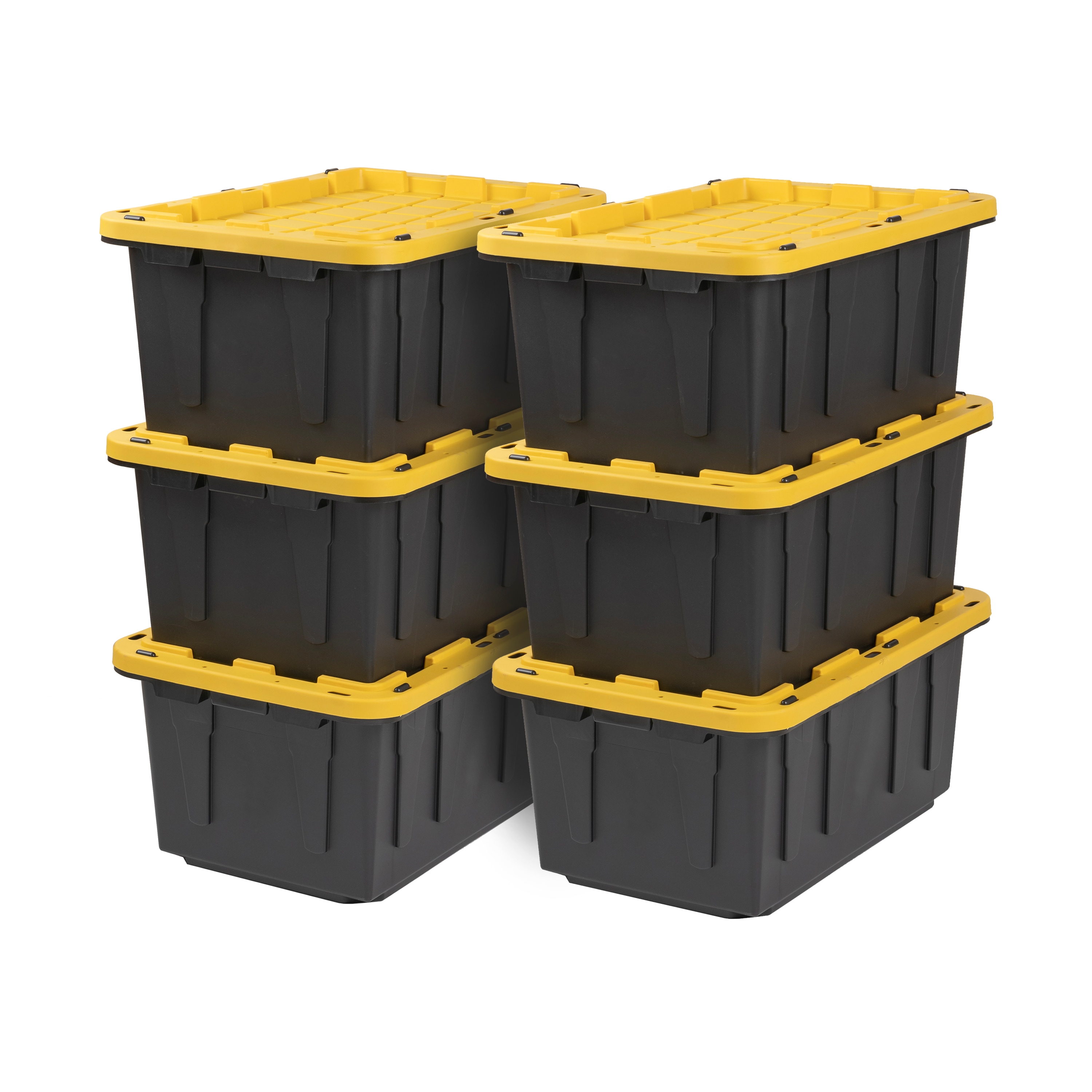  27 Gallon Construction Grade Commander Storage Tote: Storage  Benches: Home & Kitchen