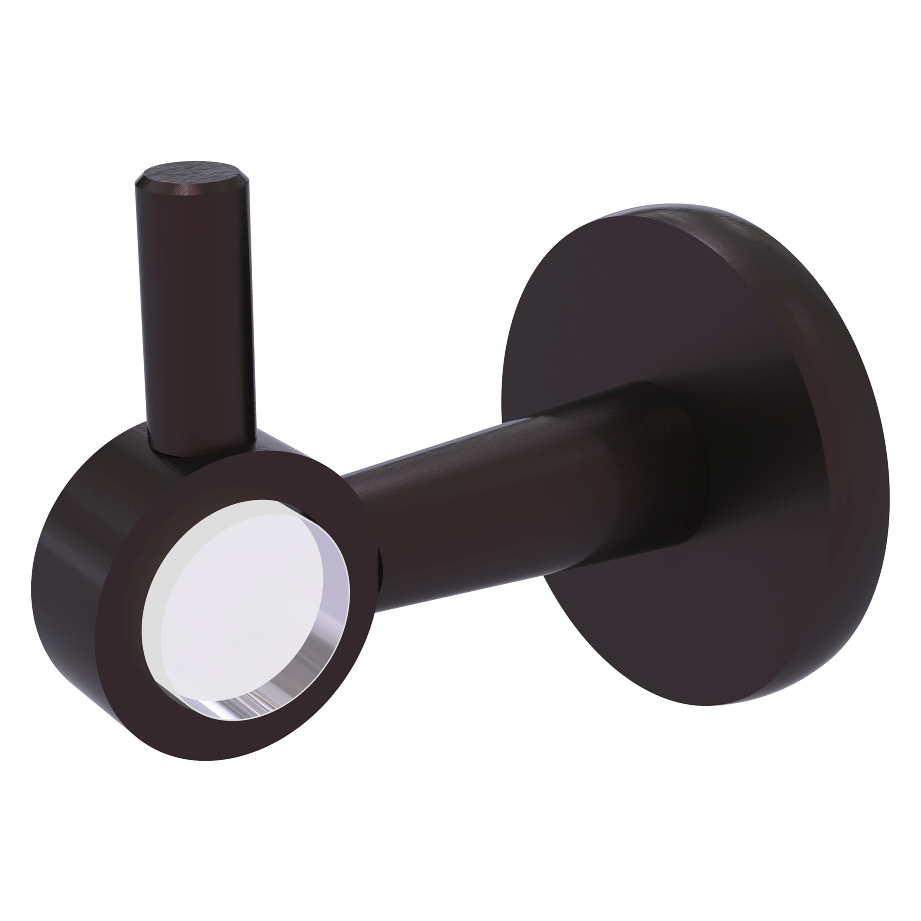 Allied Brass CV-20-ABZ Clearview Antique Bronze Single -Hook Wall mount Towel Hook