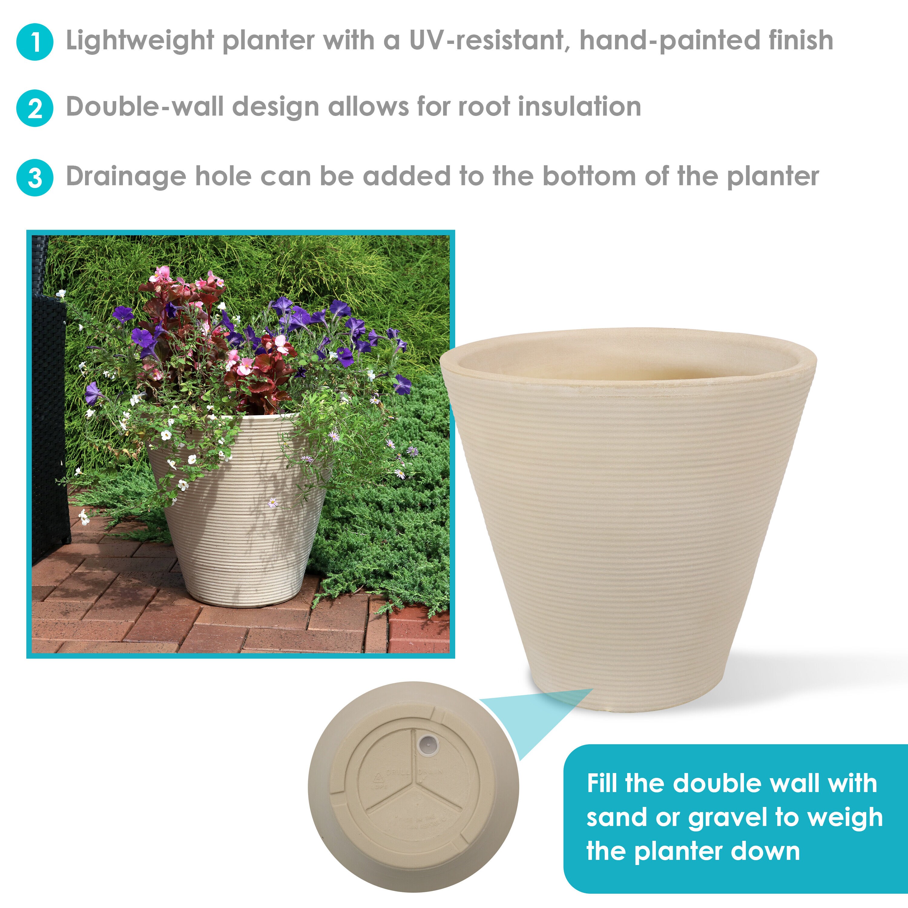 Sunnydaze Decor DG-875 Planter-Window-Box - View #6