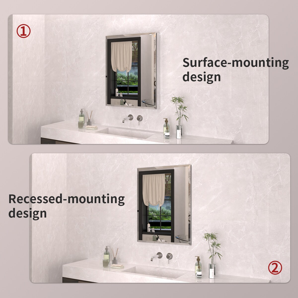 TaiMei MMC2330-SA Bathroom-Medicine-Cabinets - View #9