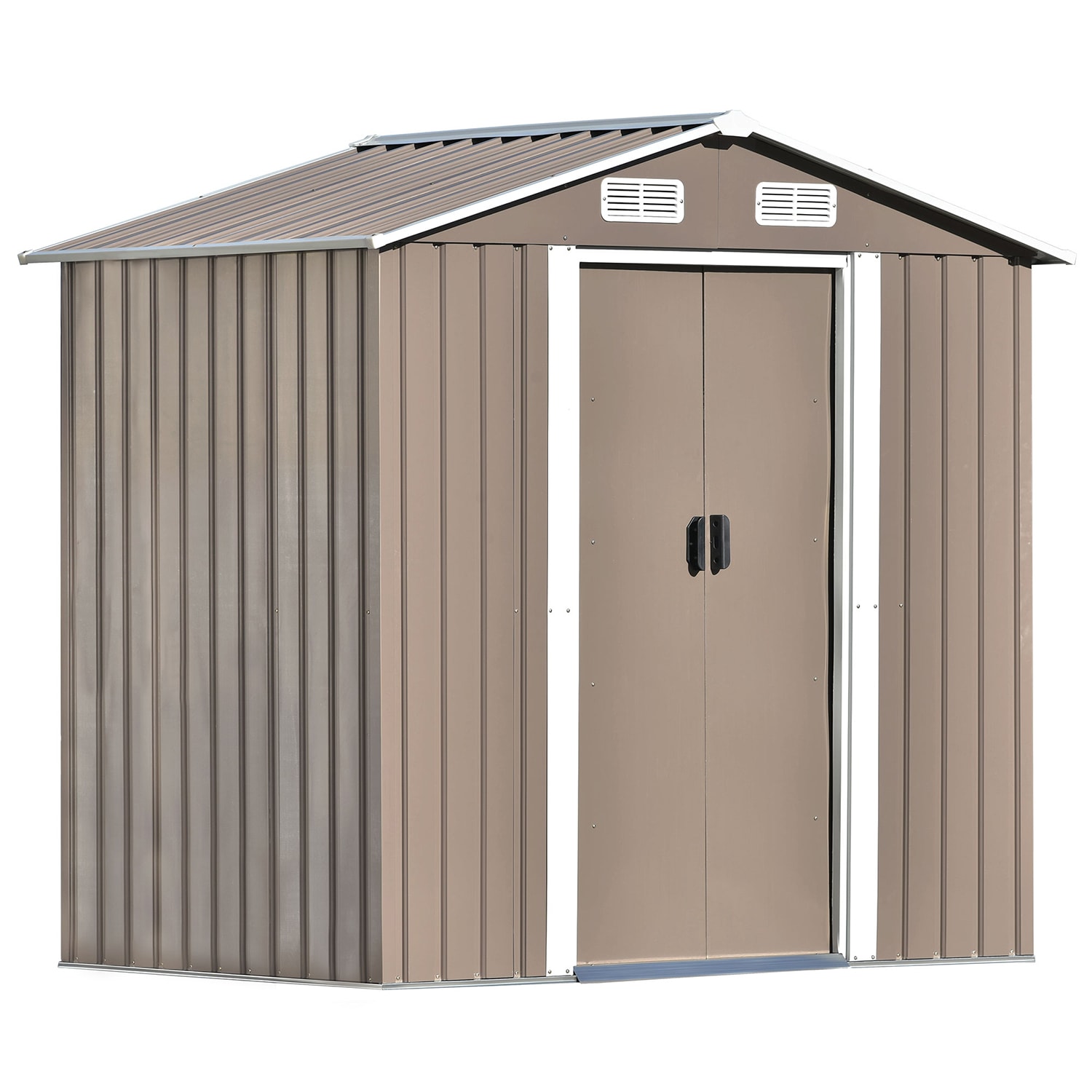 SINOFURN SYA010305GY Metal-Storage-Buildings-Sheds - View #10