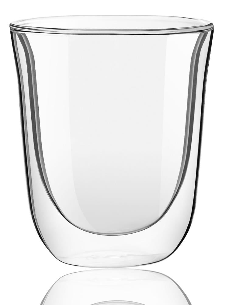 JoyJolt 8.4-fl oz Glass Drinkware Set of: 4 in the Drinkware