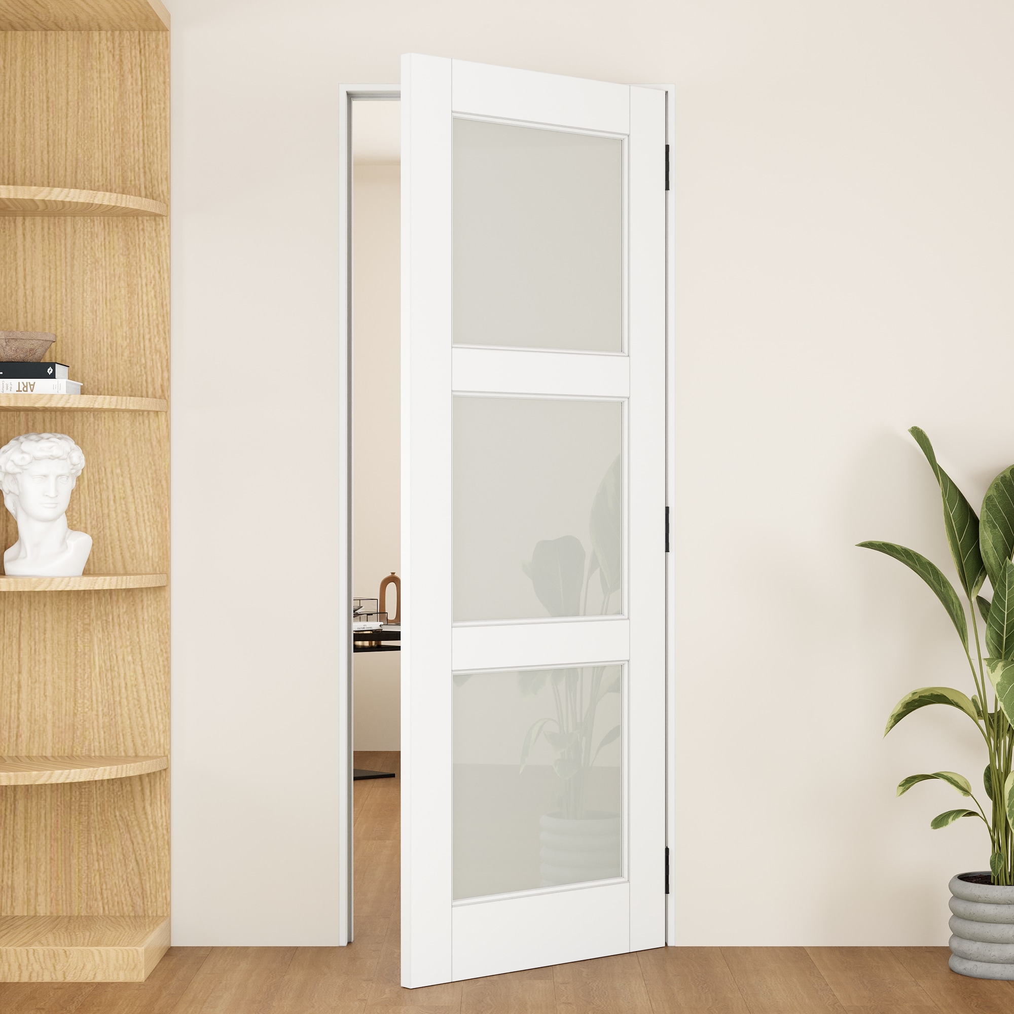 JUJUBON IN-PREPR-FM-SGBL-32L Pre-Hung-Doors - View #13