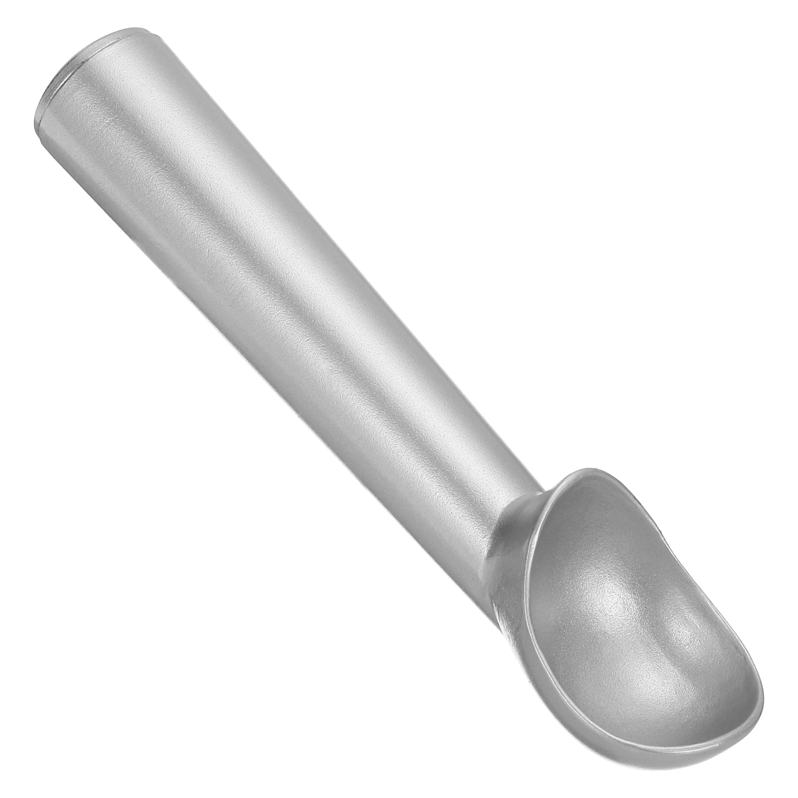 PATIKIL 7 Inches Ice Cream Scoop Aluminum Alloy Nonstick Anti-Freeze One Piece Cookie Scoop for Cookie Dough Cupcake Batter Baking Silver #S25123100UX6942