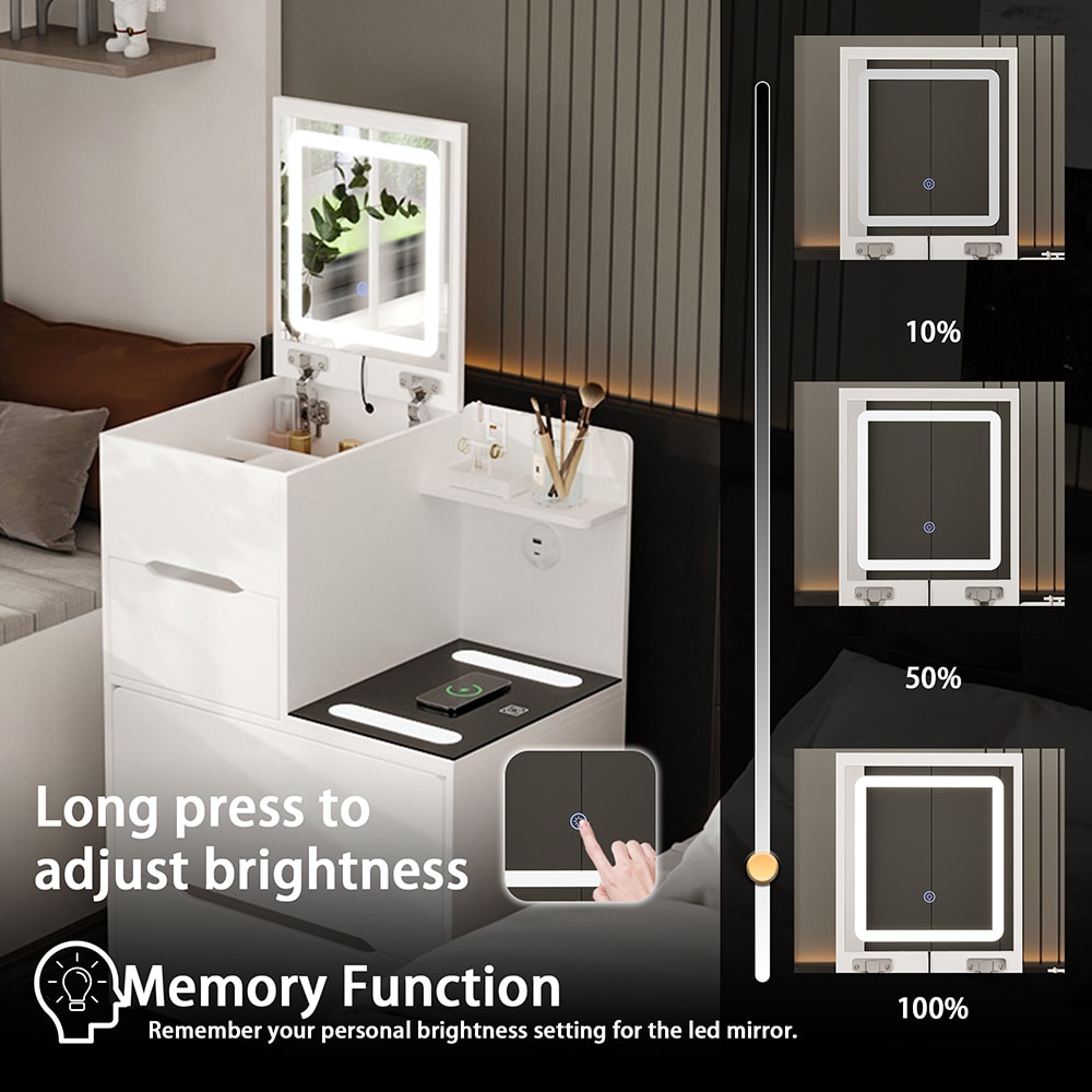 Homsee V-KF210337-01 Bedroom-Vanities - View #11