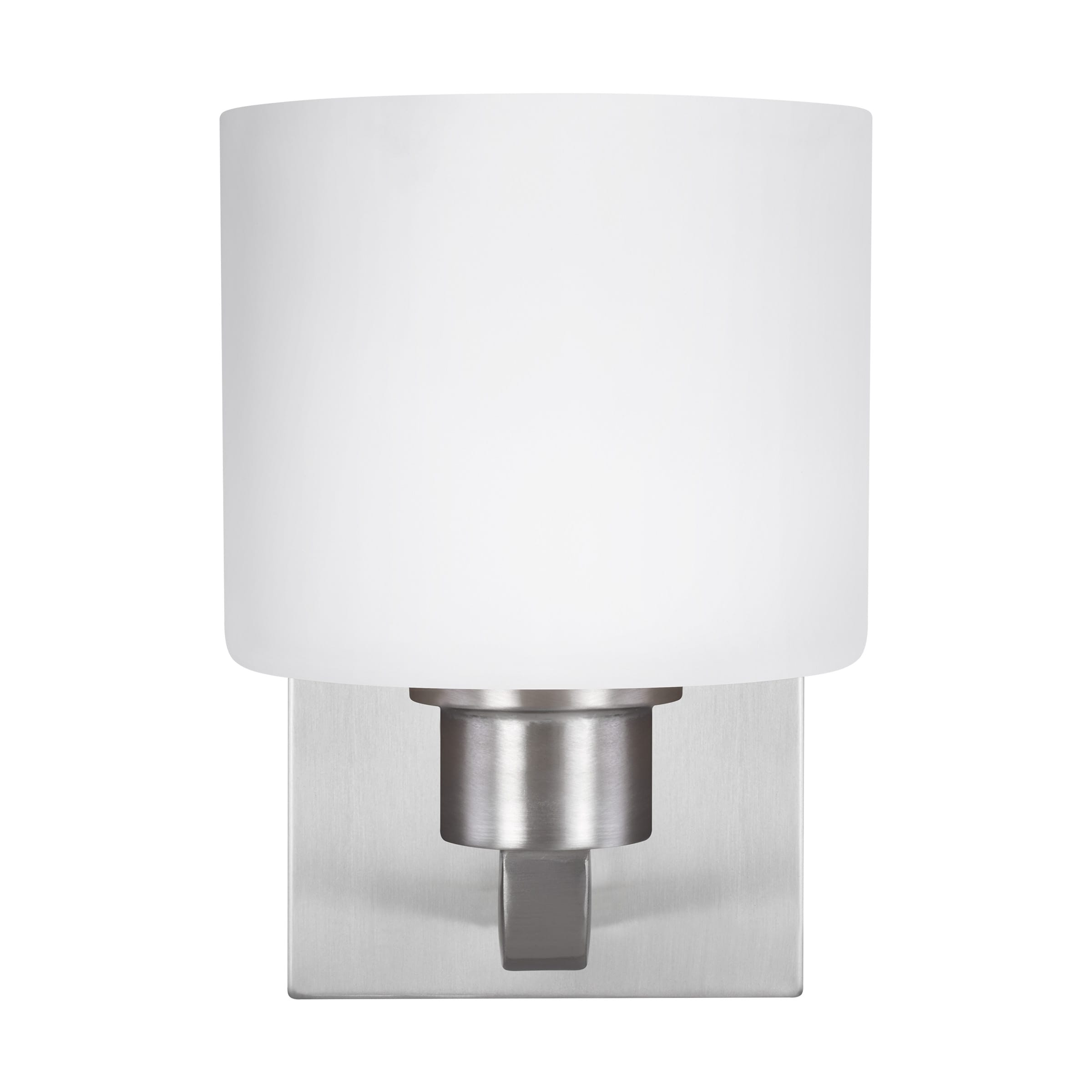 Generation Lighting 4128801-962 Canfield 5.5-in 1 -Light Brushed Nickel Modern/contemporary Vanity light